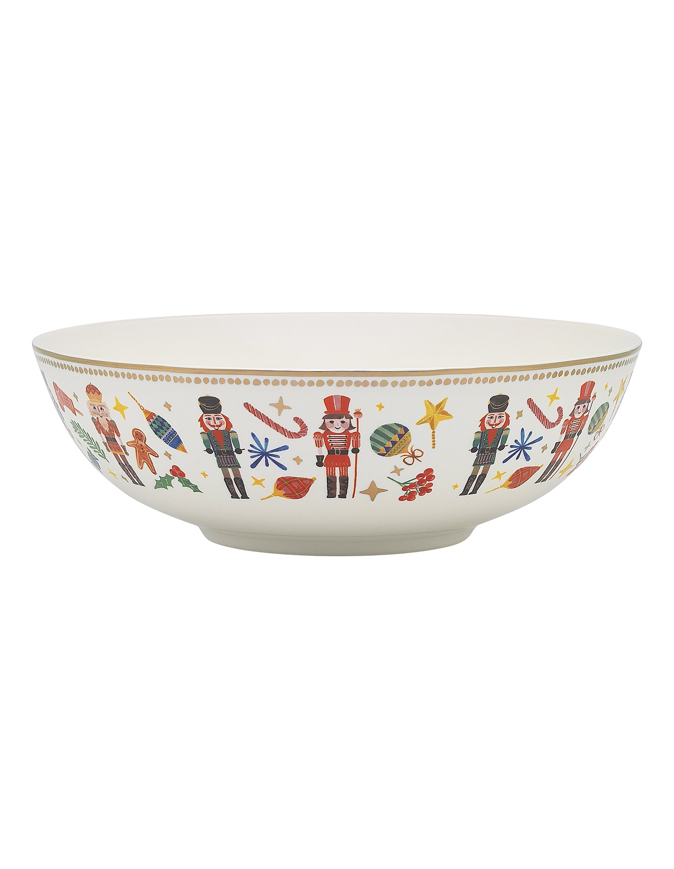 David Jones Collection Nutcracker Serving Bowl David Jones