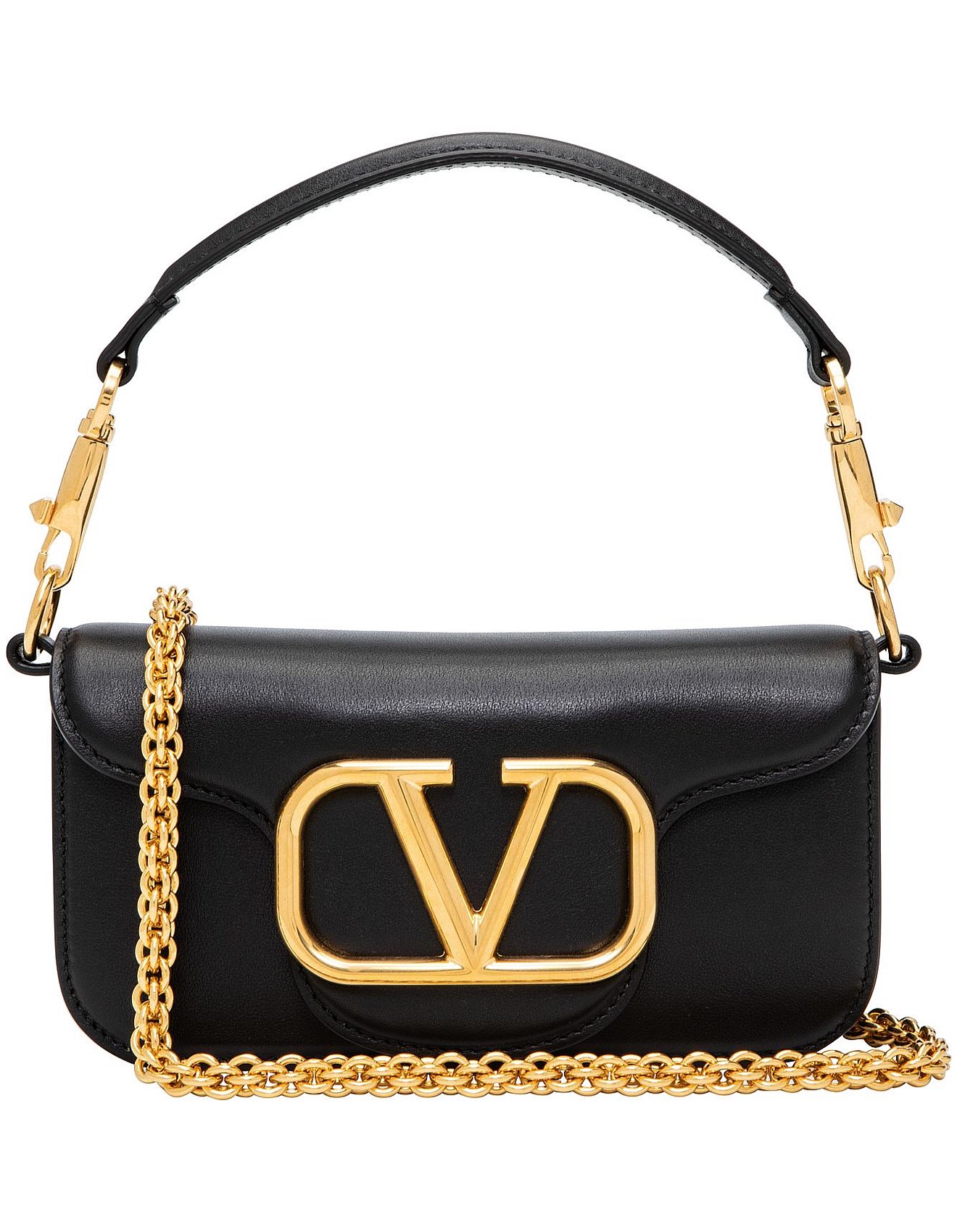Valentino Garavani V Logo Small Shoulder Bag David Jones