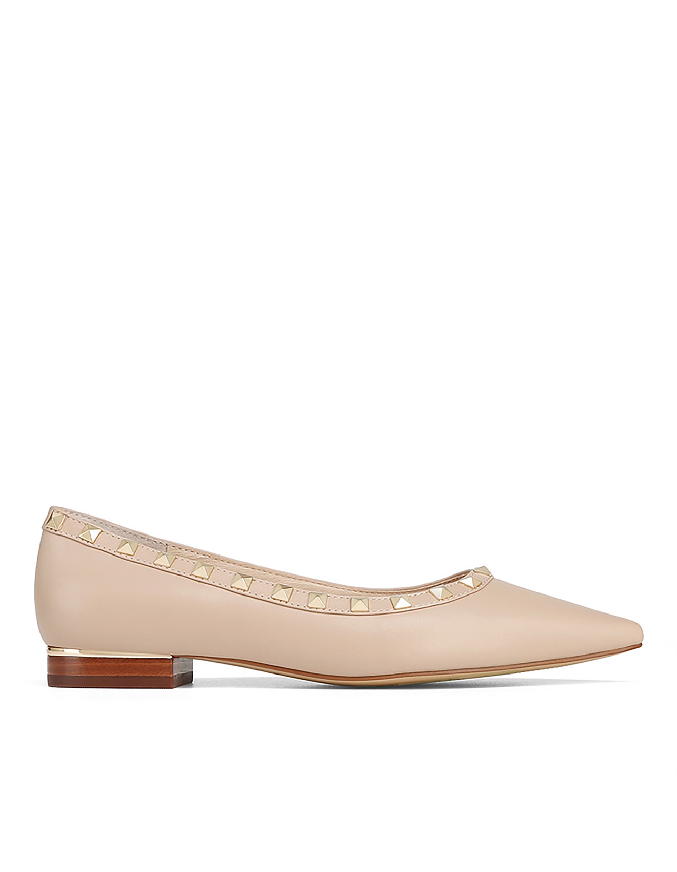 Flat Shoes David Jones Ladies Shoes Midas Opitto Black Leather