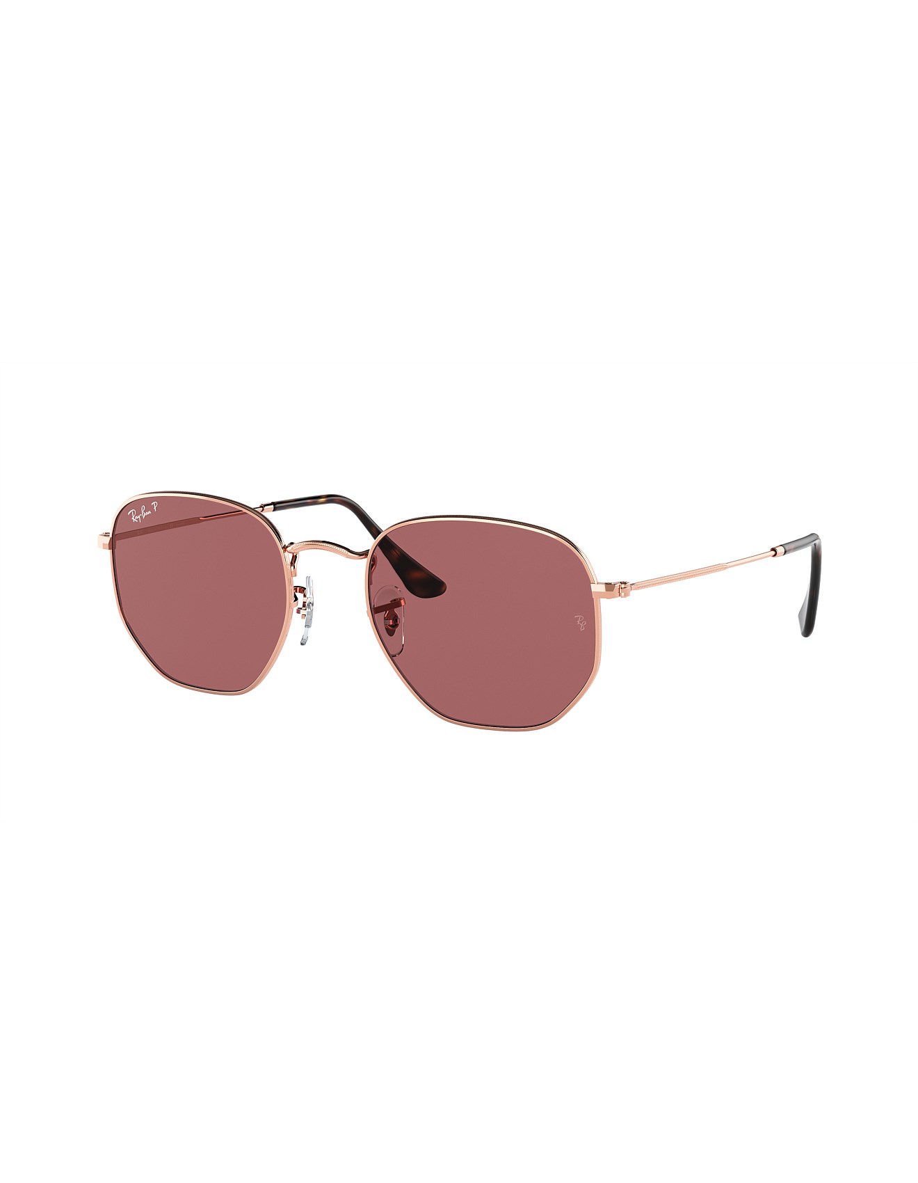 Hexagonal Sunglasses Ray Ban Purple Frame Sunglasses Ray-ban