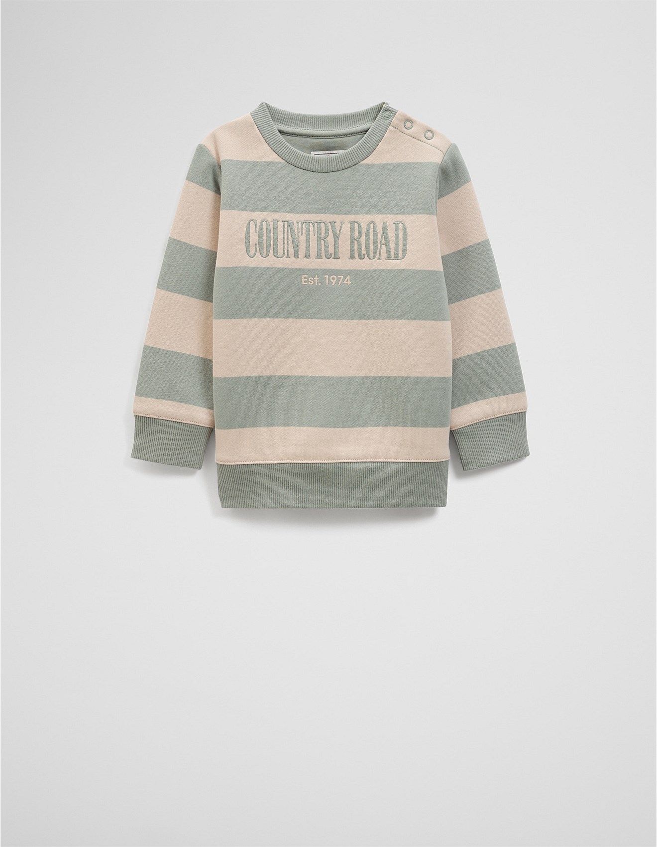 Stripe Country Road Heritage Sweat Baby Cotton Heritage Country