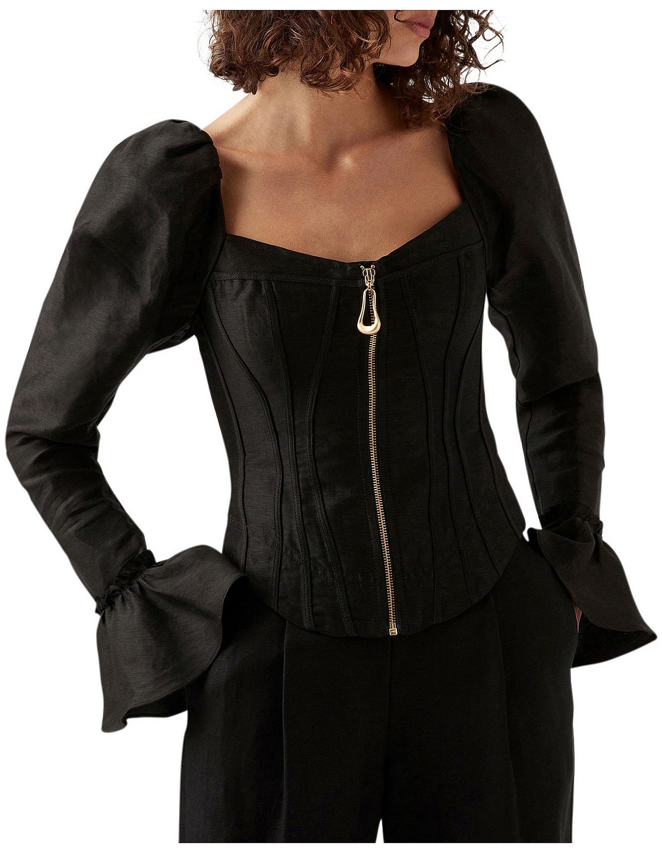 トップス elfelfelfarchives LONG SLEEVE corset elfelfelf archives LONG SLEEVE corset 【公式通販