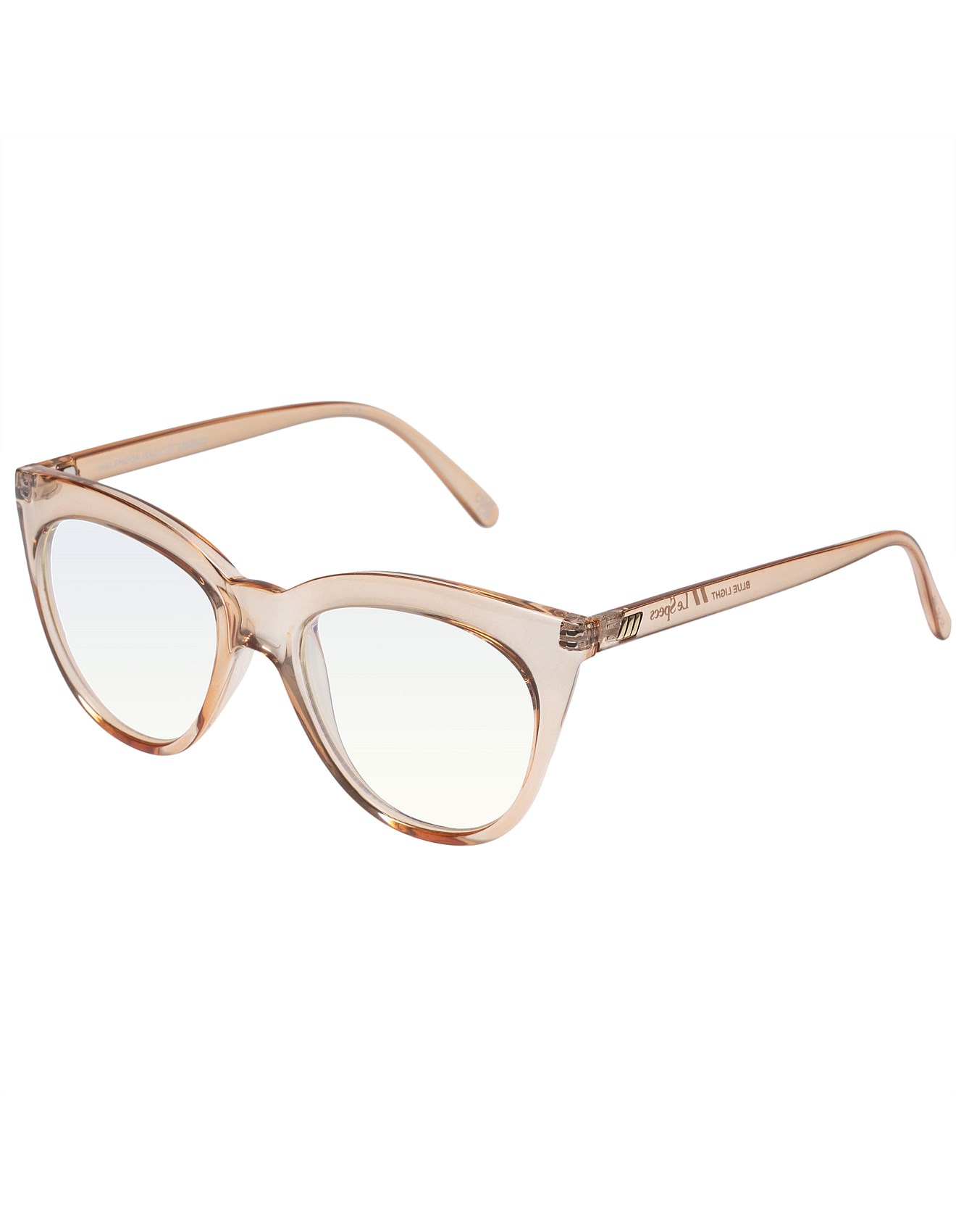 Le Specs Halfmoon Magic Tan Cat-eye Sunglasses David Jones