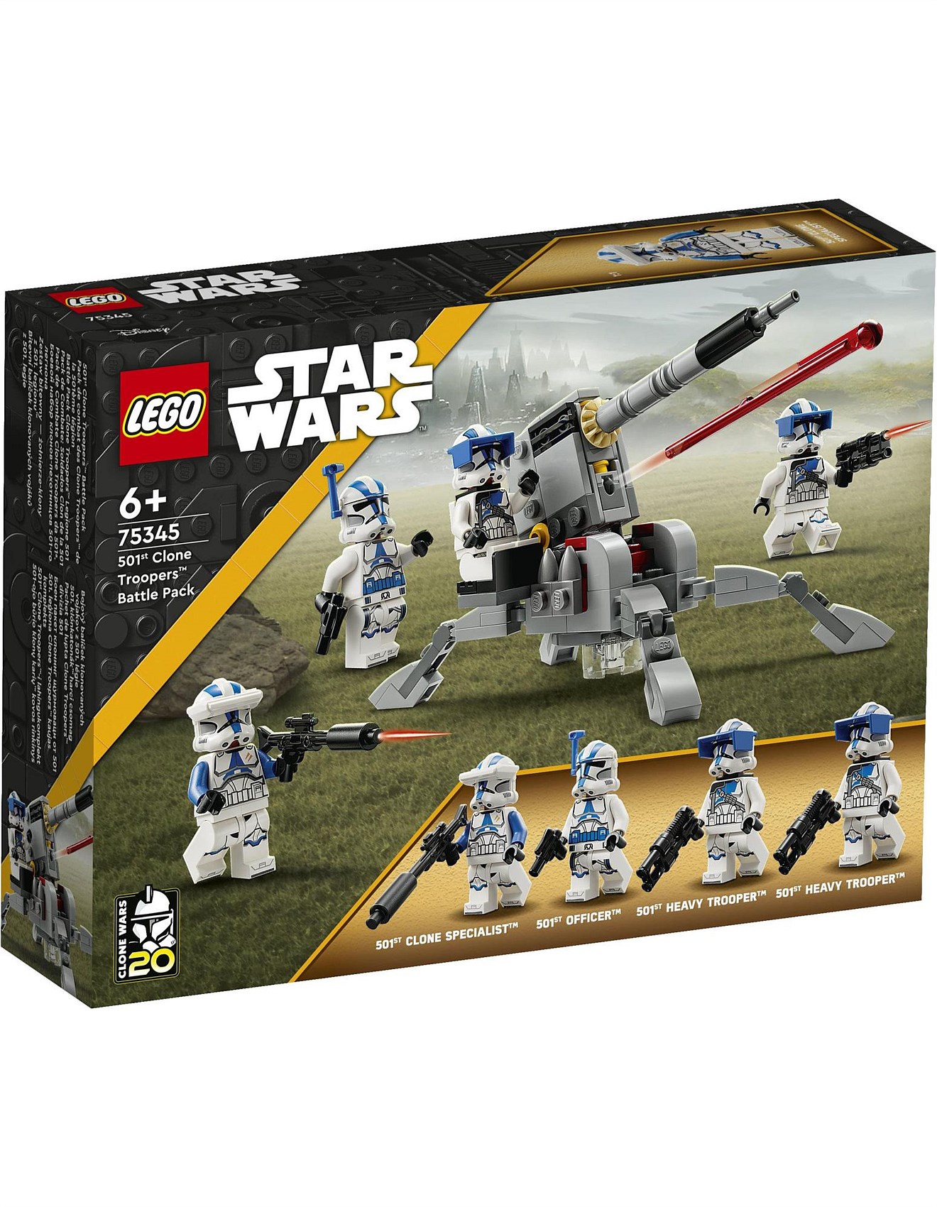 Lego Star Wars 501st Clone Troopers Battle Pack 75345 David Jones