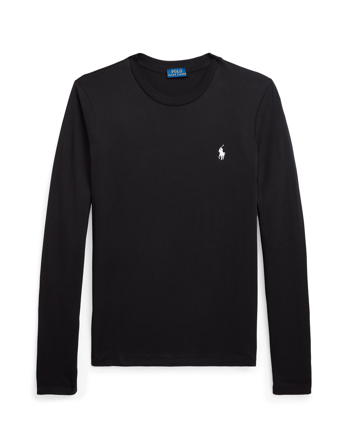 Polo Ralph Lauren Long-sleeve Jersey Crewneck T-shirt David Jones