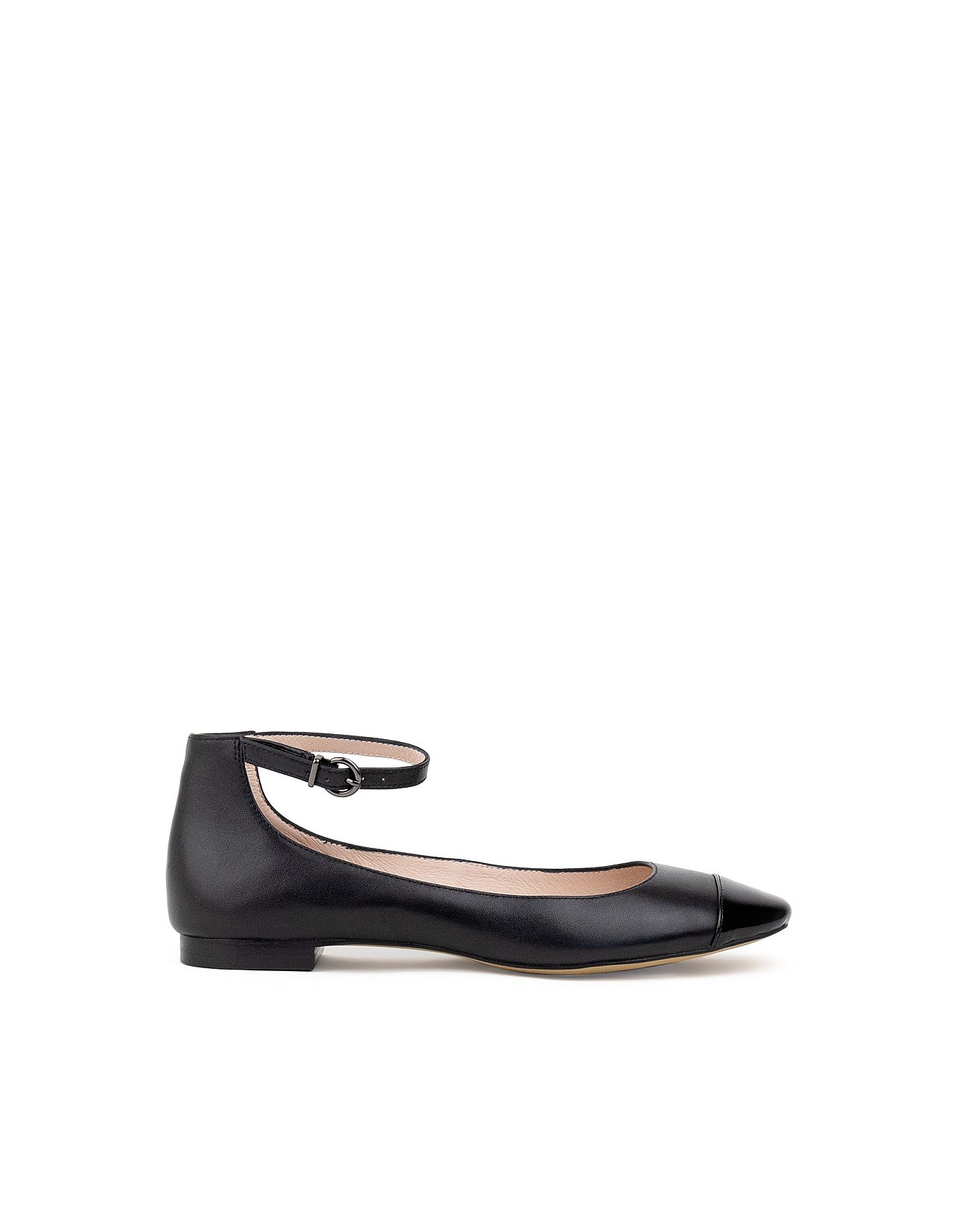 Edward Meller Toe Cap Ballet Flats Shop Ballet Shoes Flat Toe Top