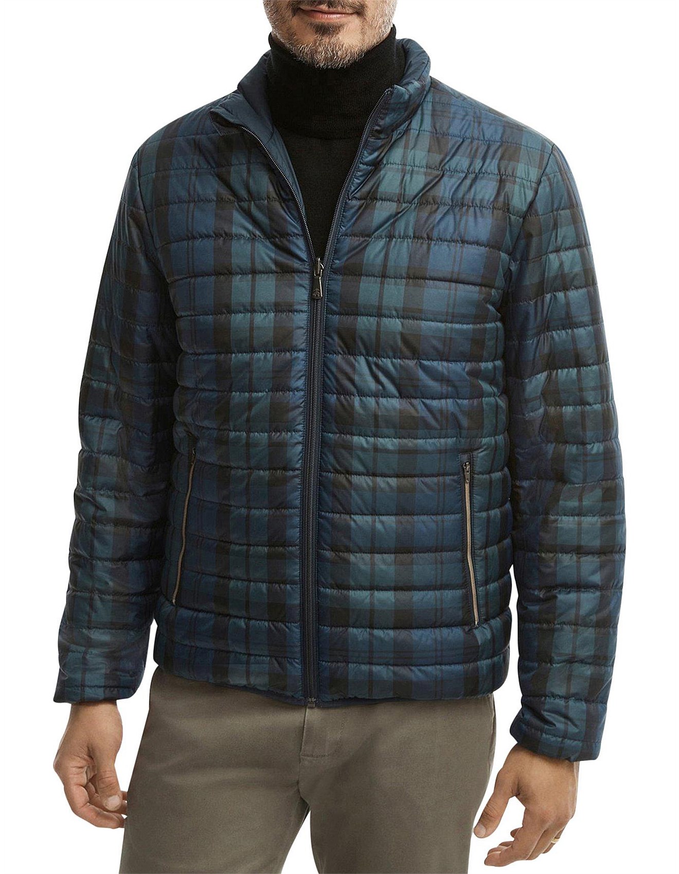 Brooks Brothers Tartan Puffer Jacket Brooks Brothers Red Fleece