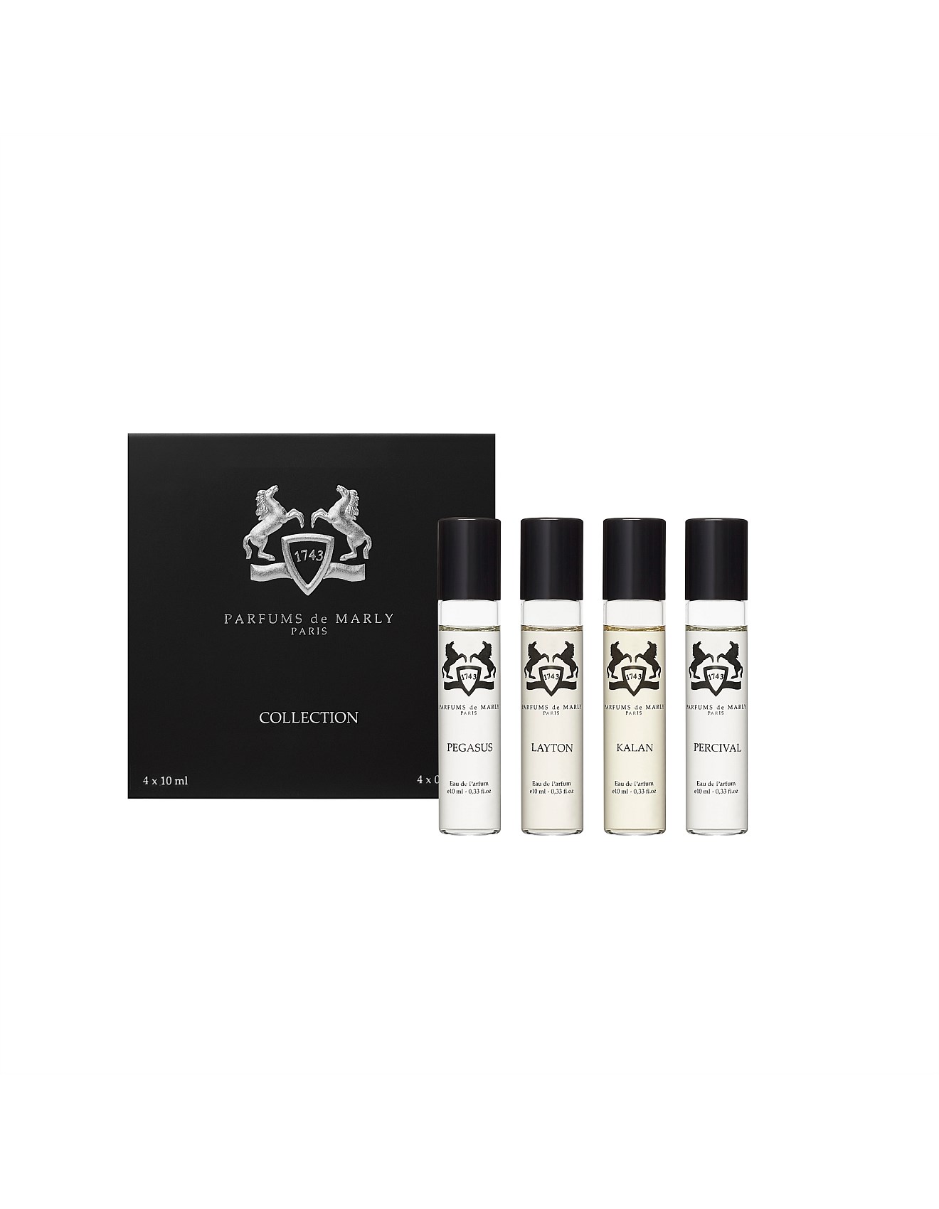 Parfums De Marly the Essentials Masculine Discovery Set 4x10ml
