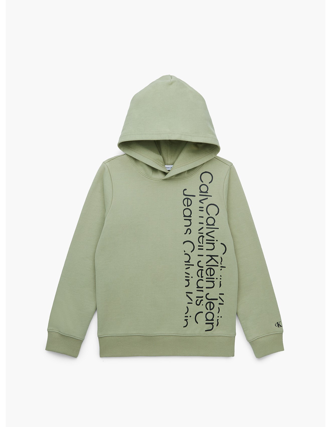 Ajio Calvin Klein Jeans Institutional Hoodie Calvin Klein Jeans