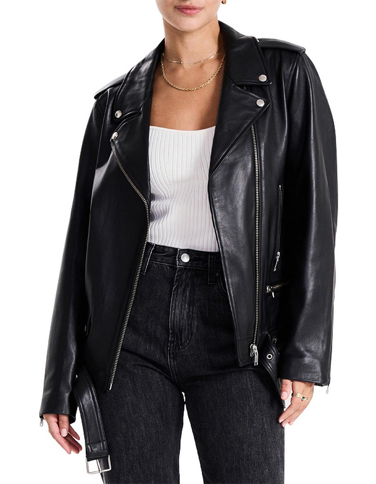 Ena Pelly New Yorker Jacket Ena Pelly Oversized New Yorker Biker