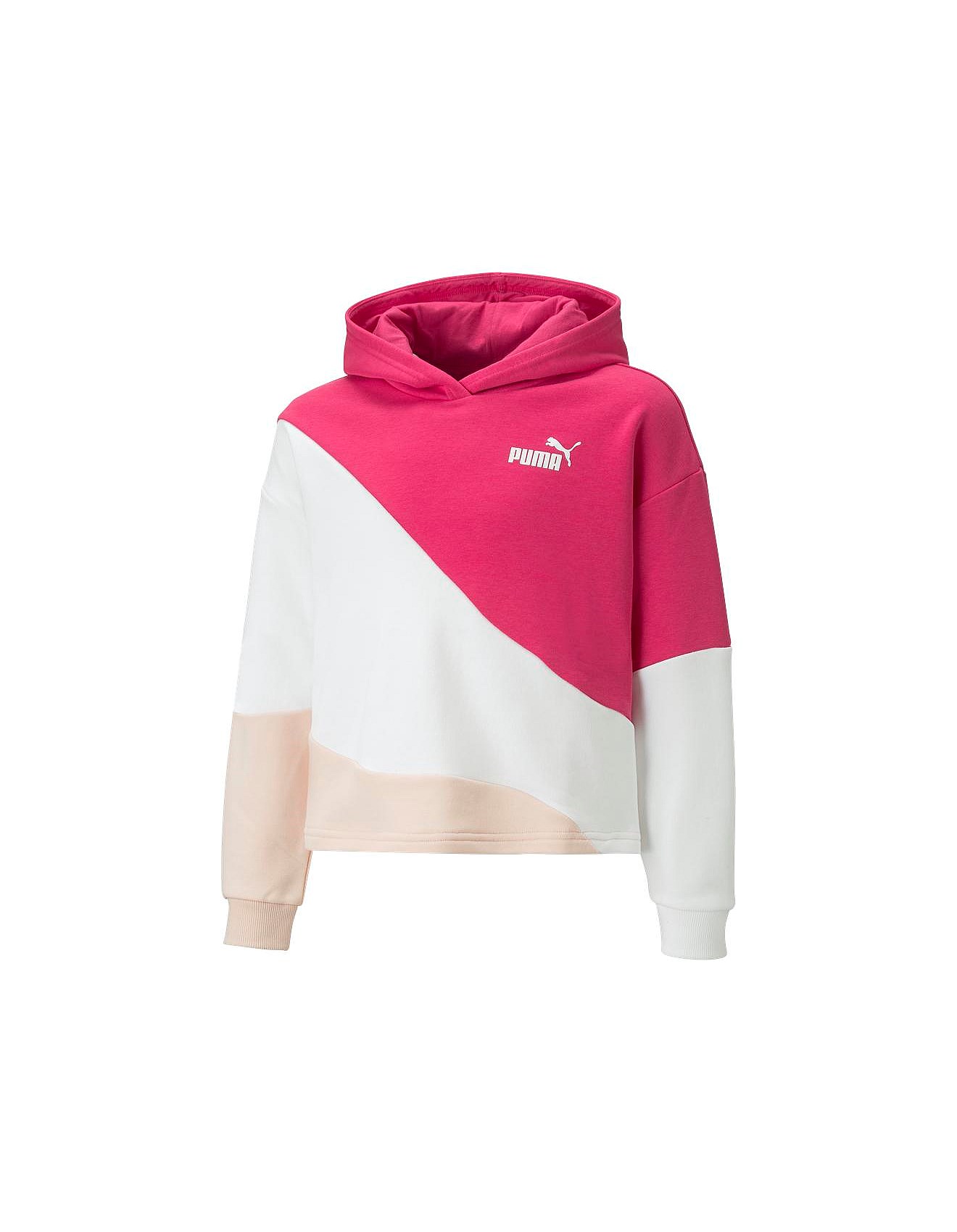 Puma Puma Power Colorblock Cat Hoodie (girls 8-14) | David Jones