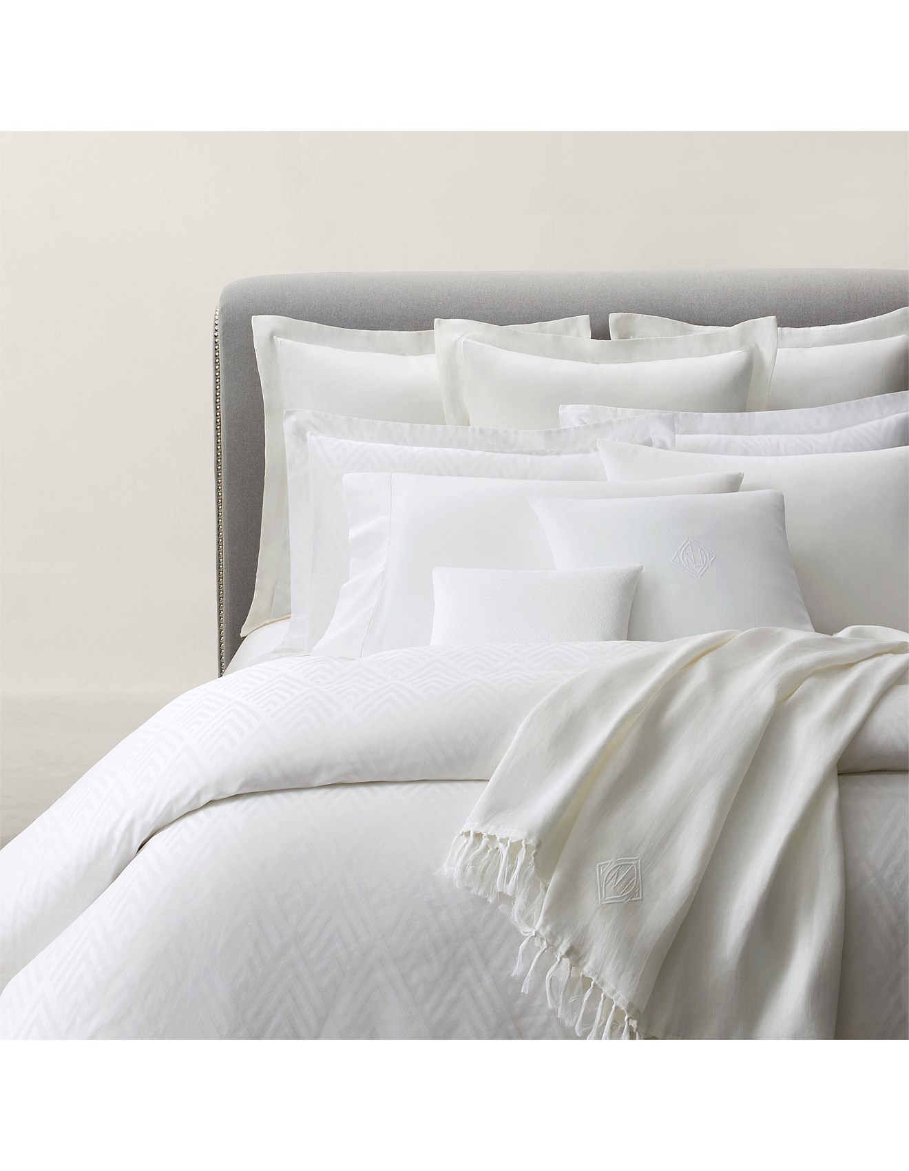 Ralph Lauren Home Penthouse White King Duvet Cover David Jones