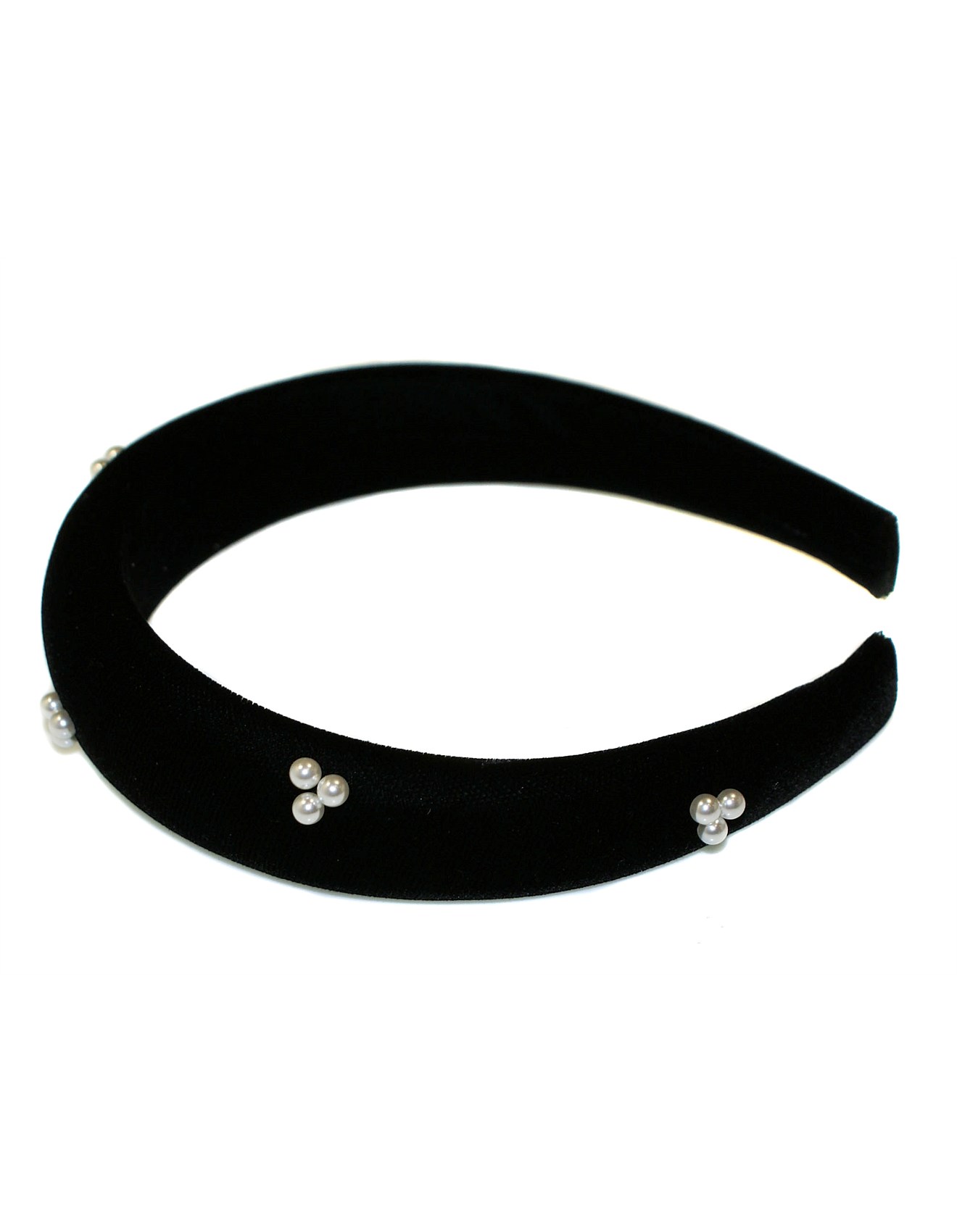 Cerchietti Per Capelli Fascia Per Capelli In Velluto Nero Imbottita - Alice Band Elegante 2.5 Cm Tappi Orecchie 3 M - Foto 6
