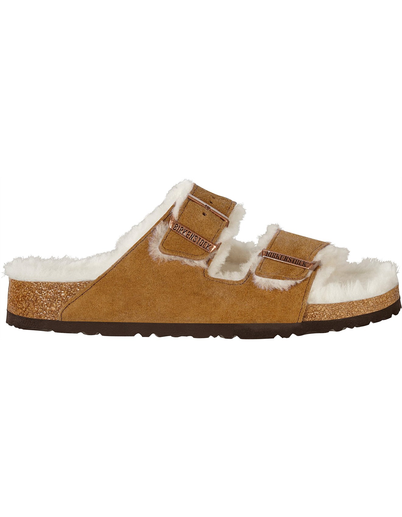 Birkenstock Arizona Shearling Regular Sandal | David Jones