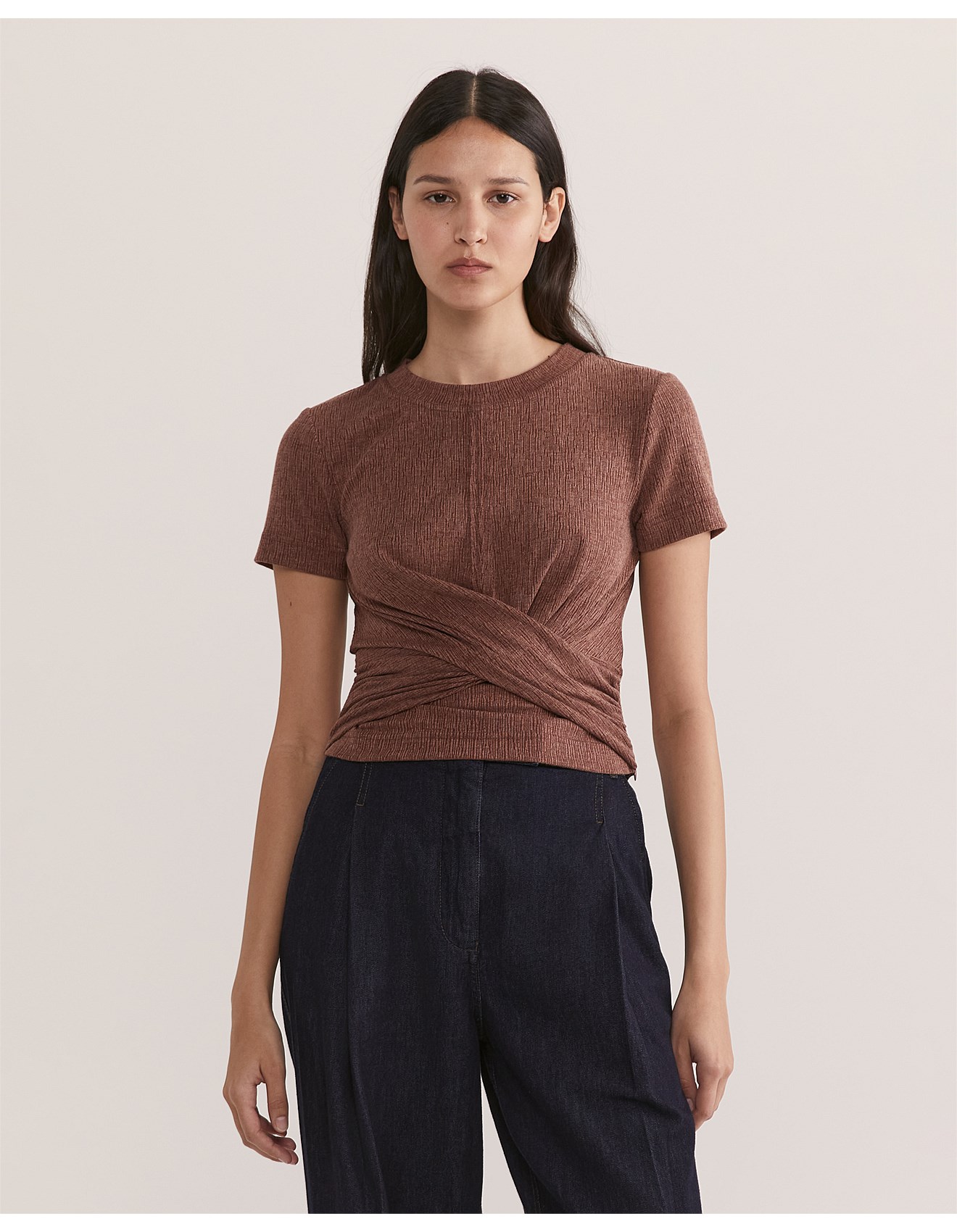 Saba Xanthe Twist Front Top | David Jones