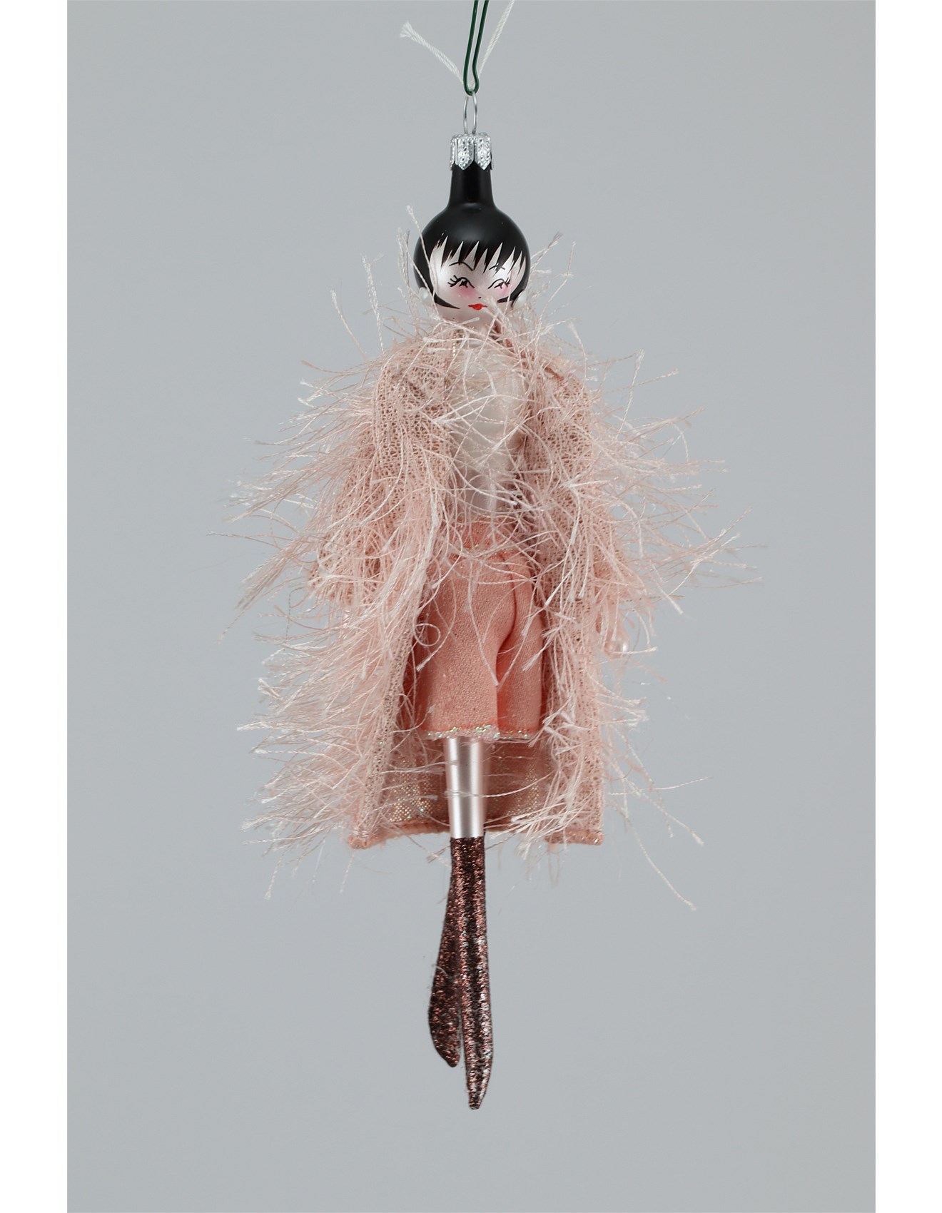 Soffieria De Carlini Shag Coat Lady Ornament | David Jones