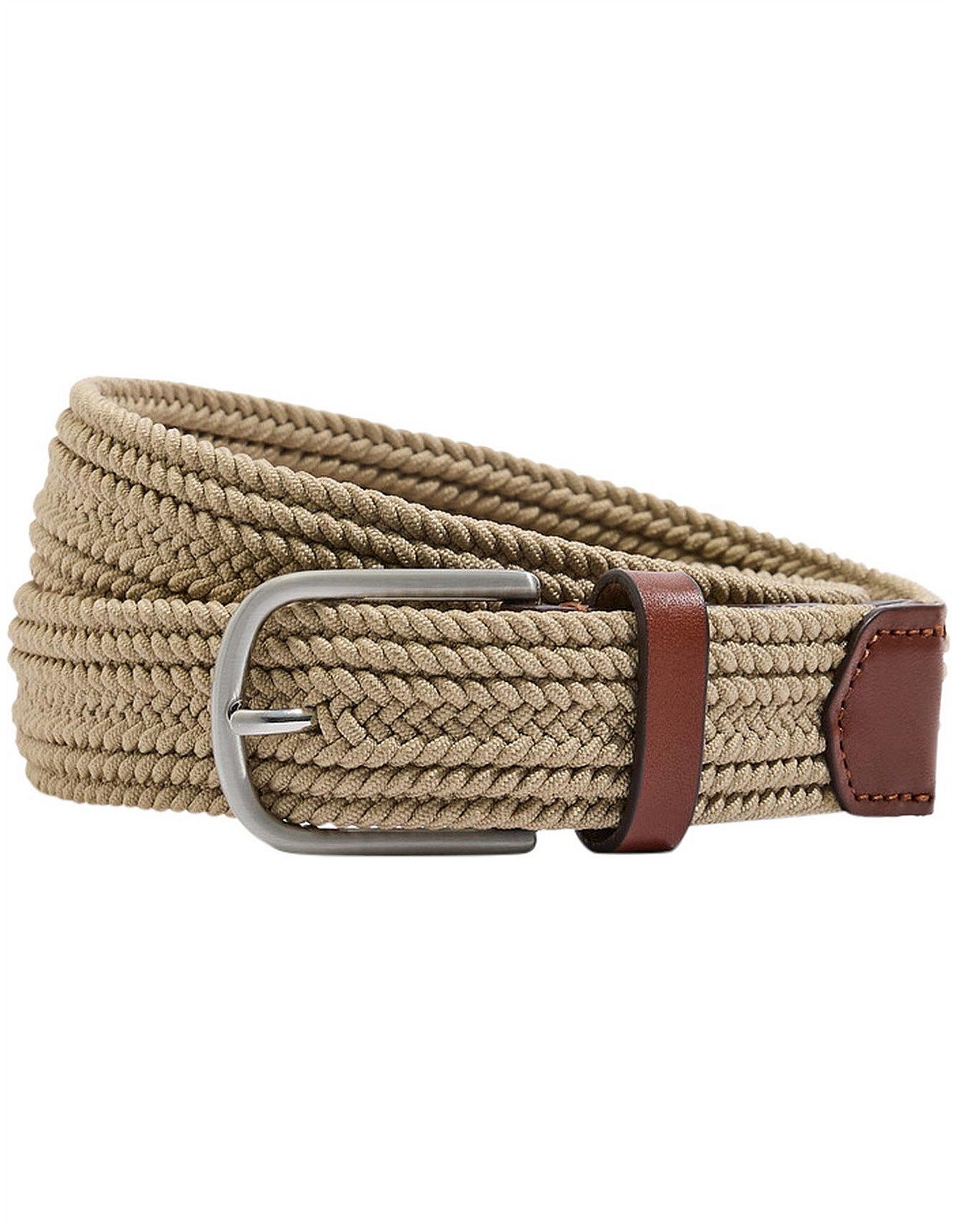 Country Road Stretch Woven Belt | David Jones