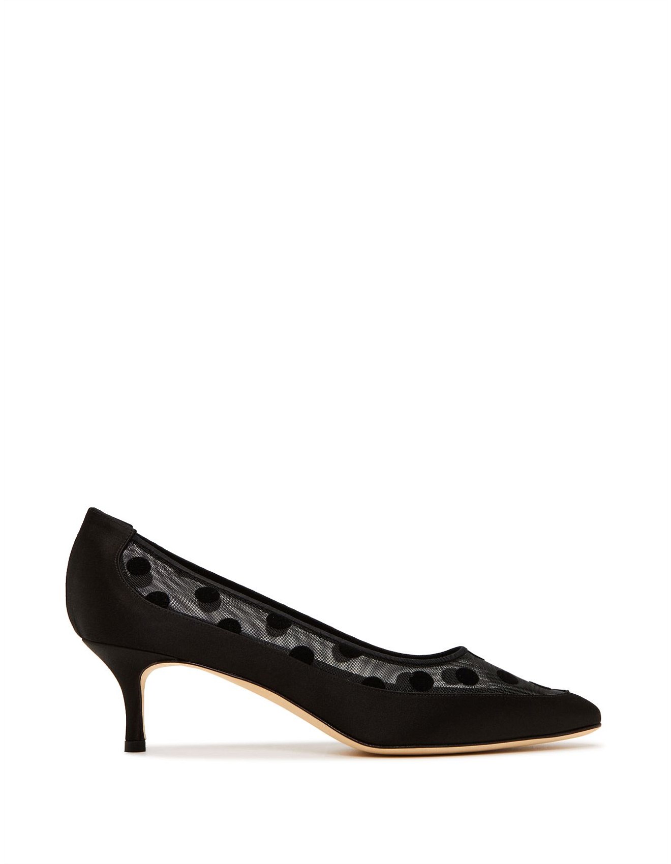 Manolo Blahnik Mukinka Mesh Pump 50 David Jones