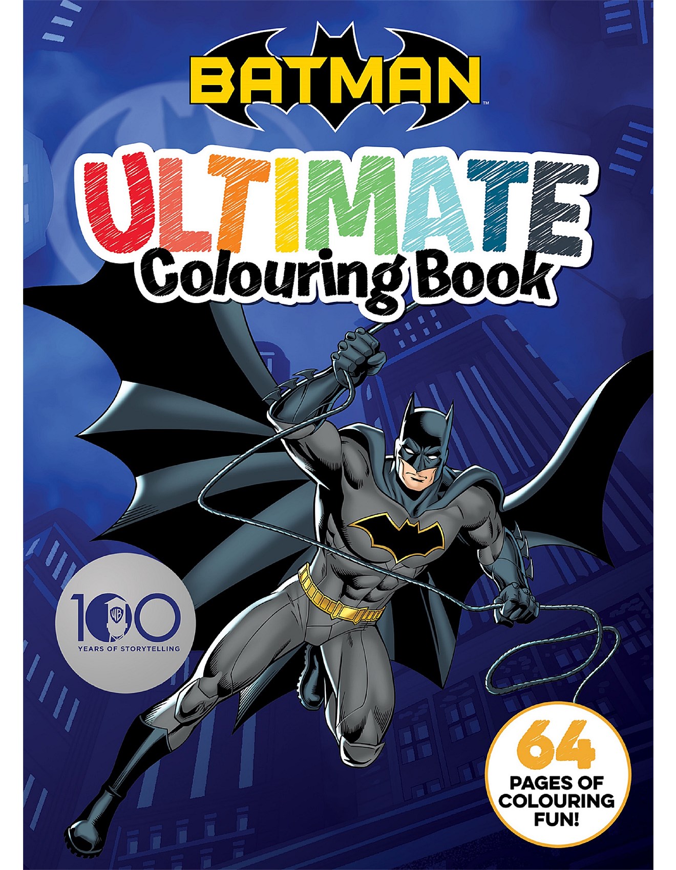 Scholastic Batman Ultimate Colouring Book | David Jones