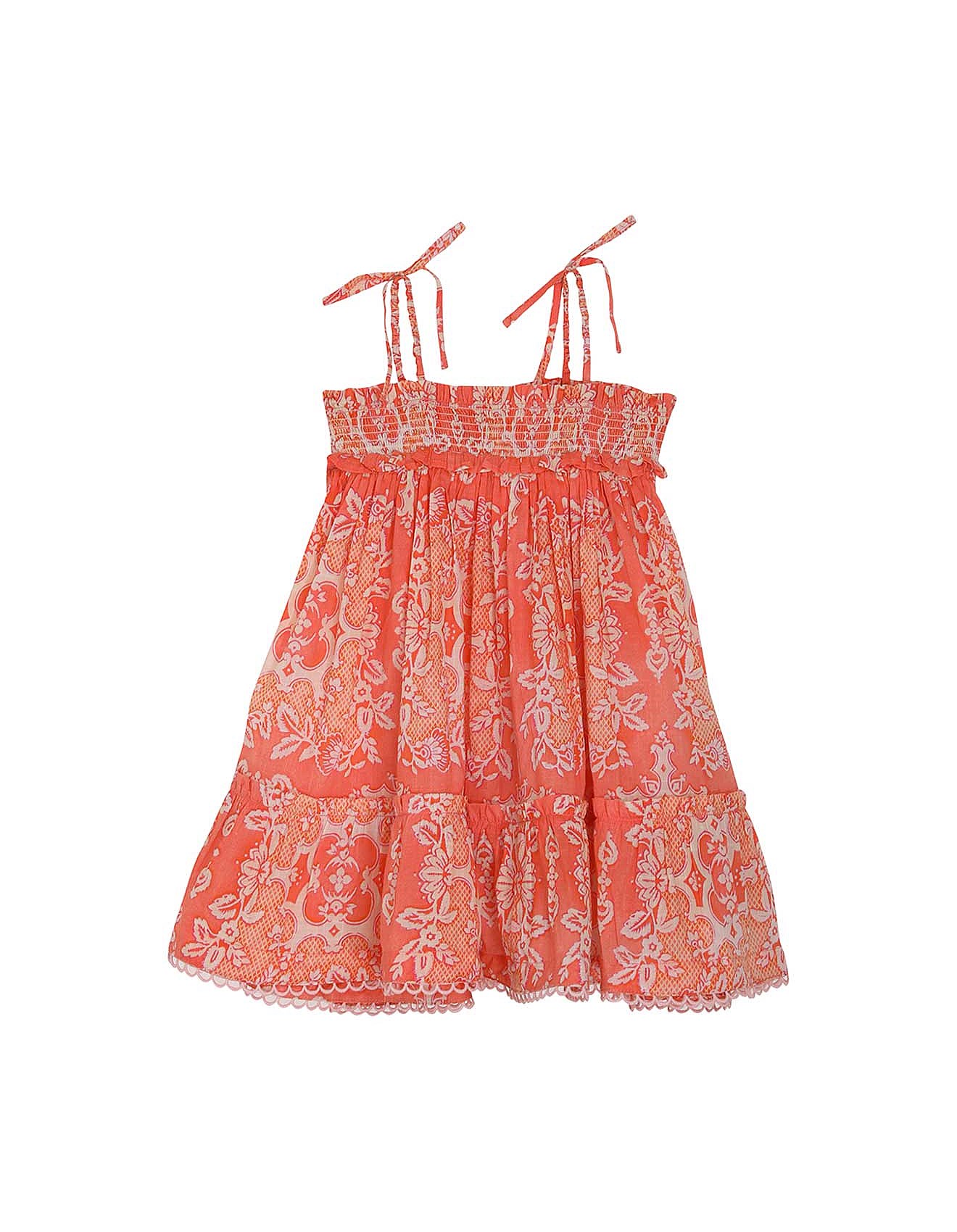 Zimmermann Raie Shirred Sundress (8-12) David Jones