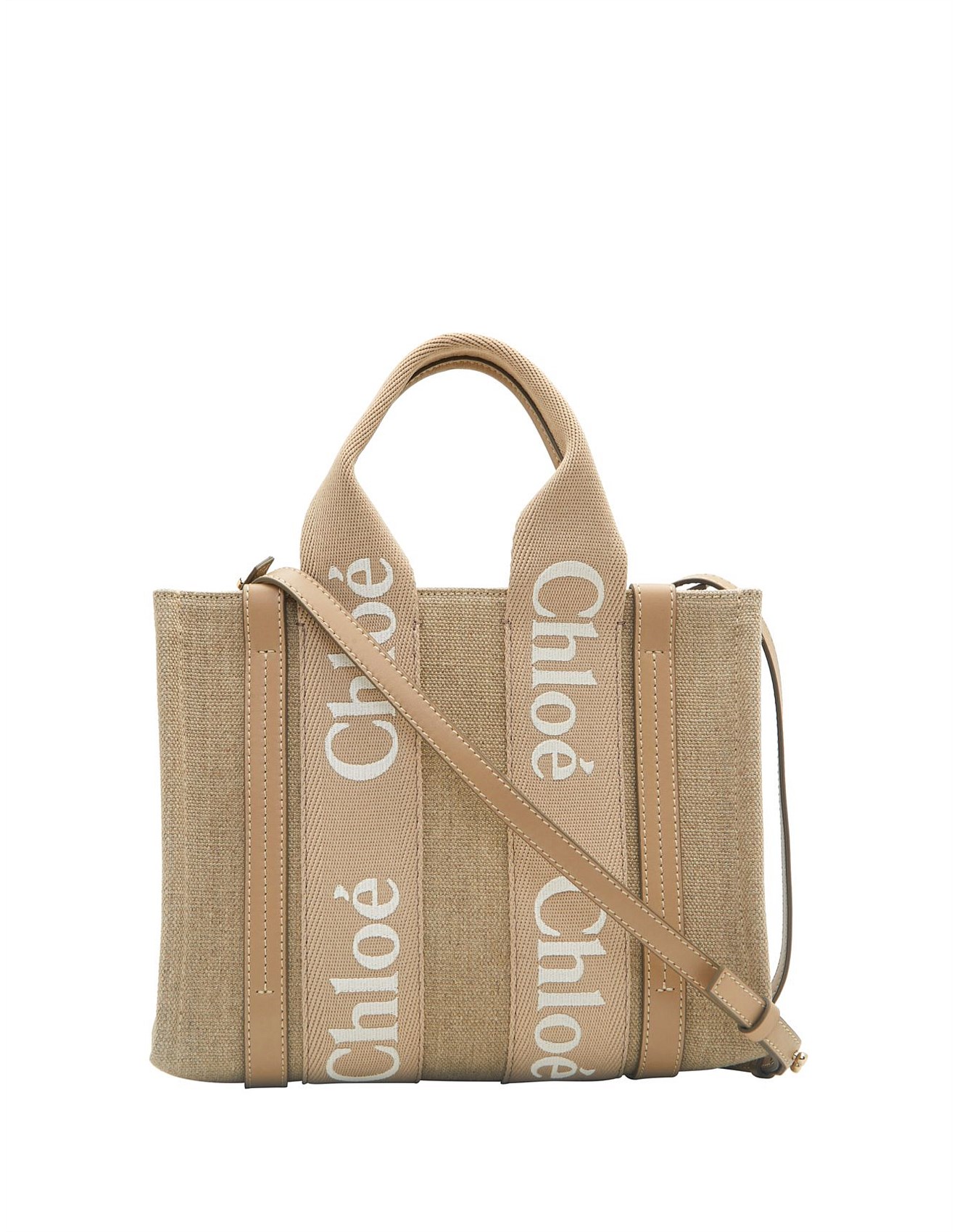 Chloé Small Woody Logo Tote Bag David Jones
