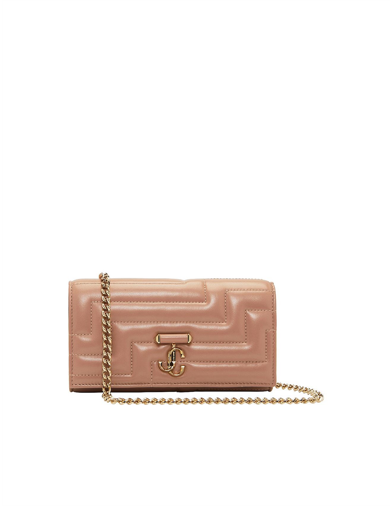Jimmy Choo Varenne Wallet/chain Bag Quilted David Jones