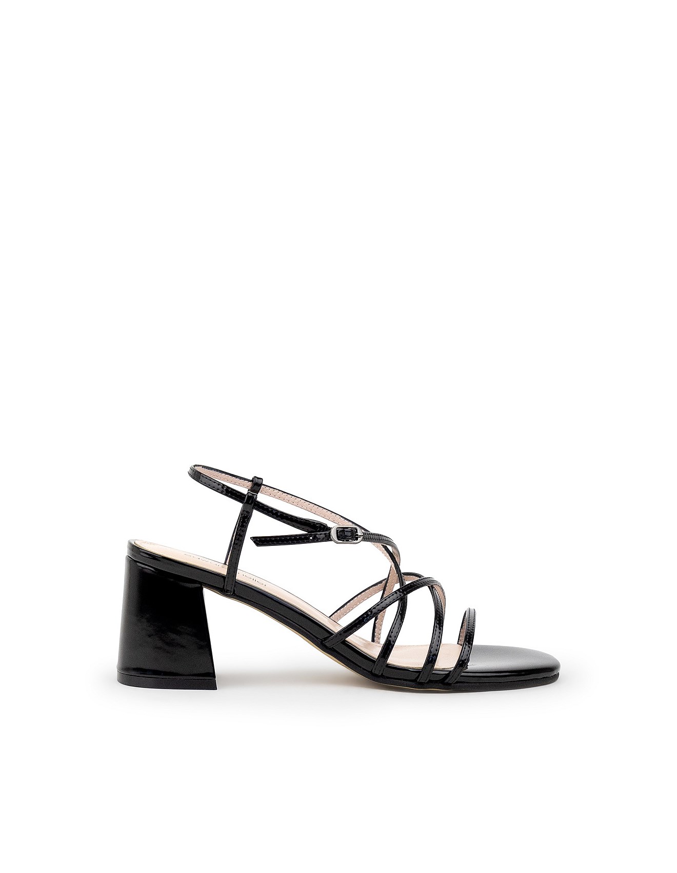 Edward Meller Kia65 Strappy Sandal High Shine David Jones
