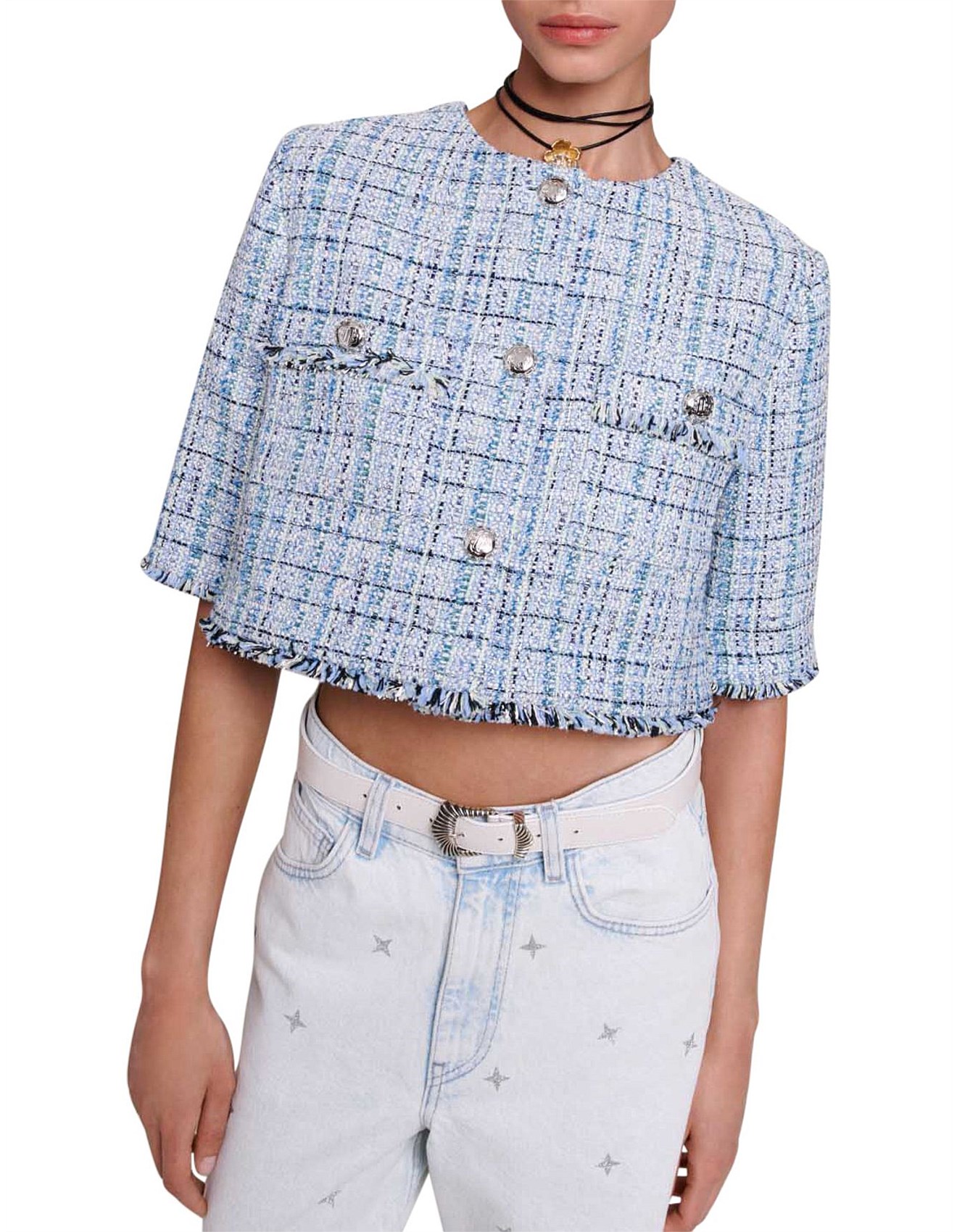 maje ジャケット Maje Tweed Jacket | David Jones