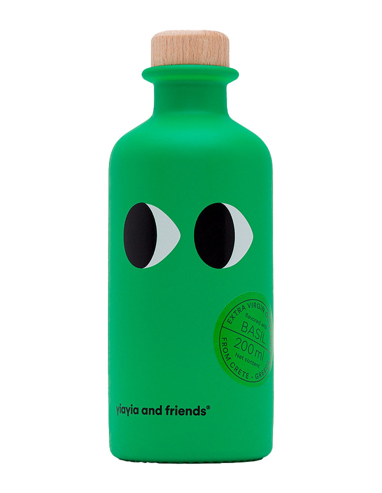 Yia Yia and Friends Basil Infused Extra Virgin Olive Oil 200ml