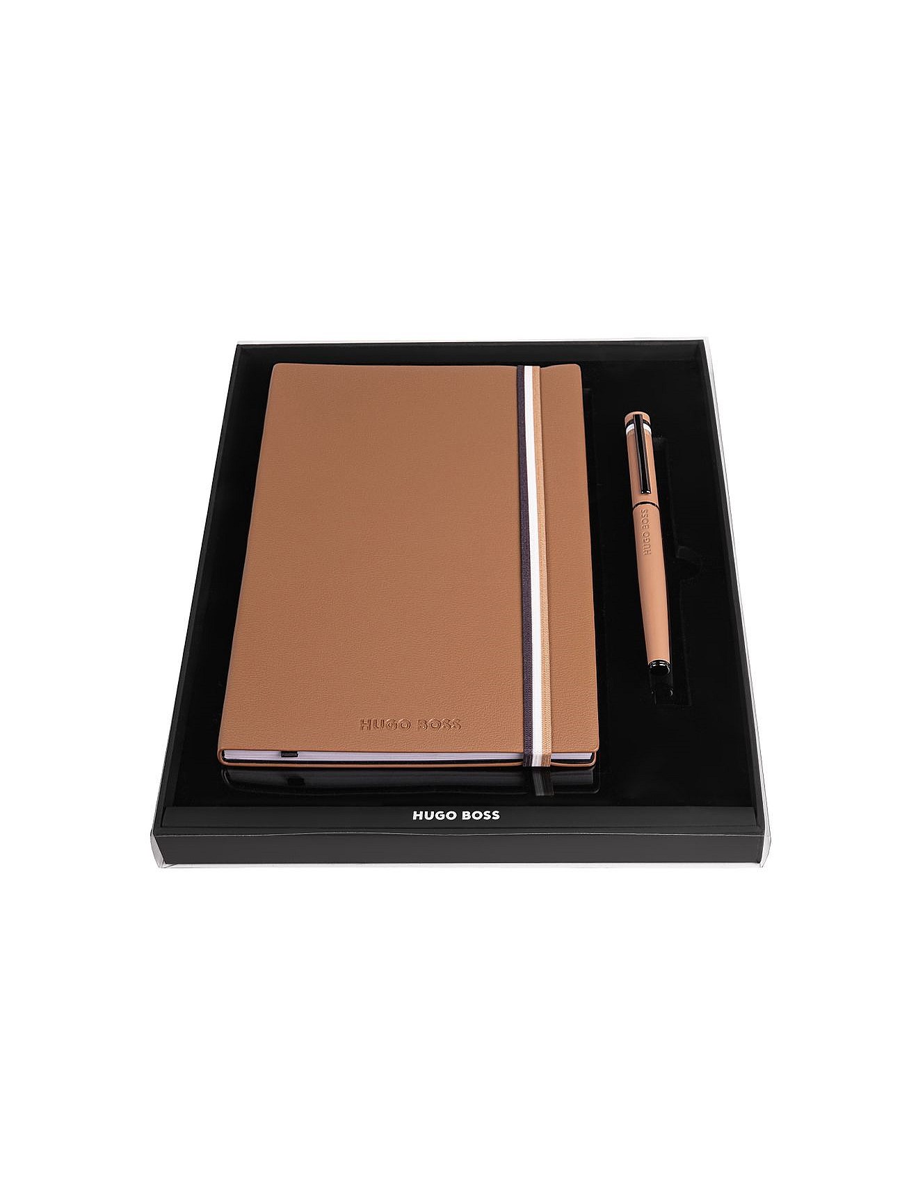 Hugo Boss Pencil Case HUGO BOSS CLASSIC GRAINED PEN CASE ΜΑΥΡΗ