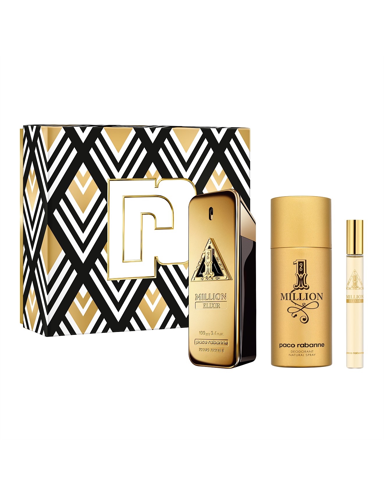 Gift Set 100ml Million Paco Rabanne Paco Rabanne Lady Million