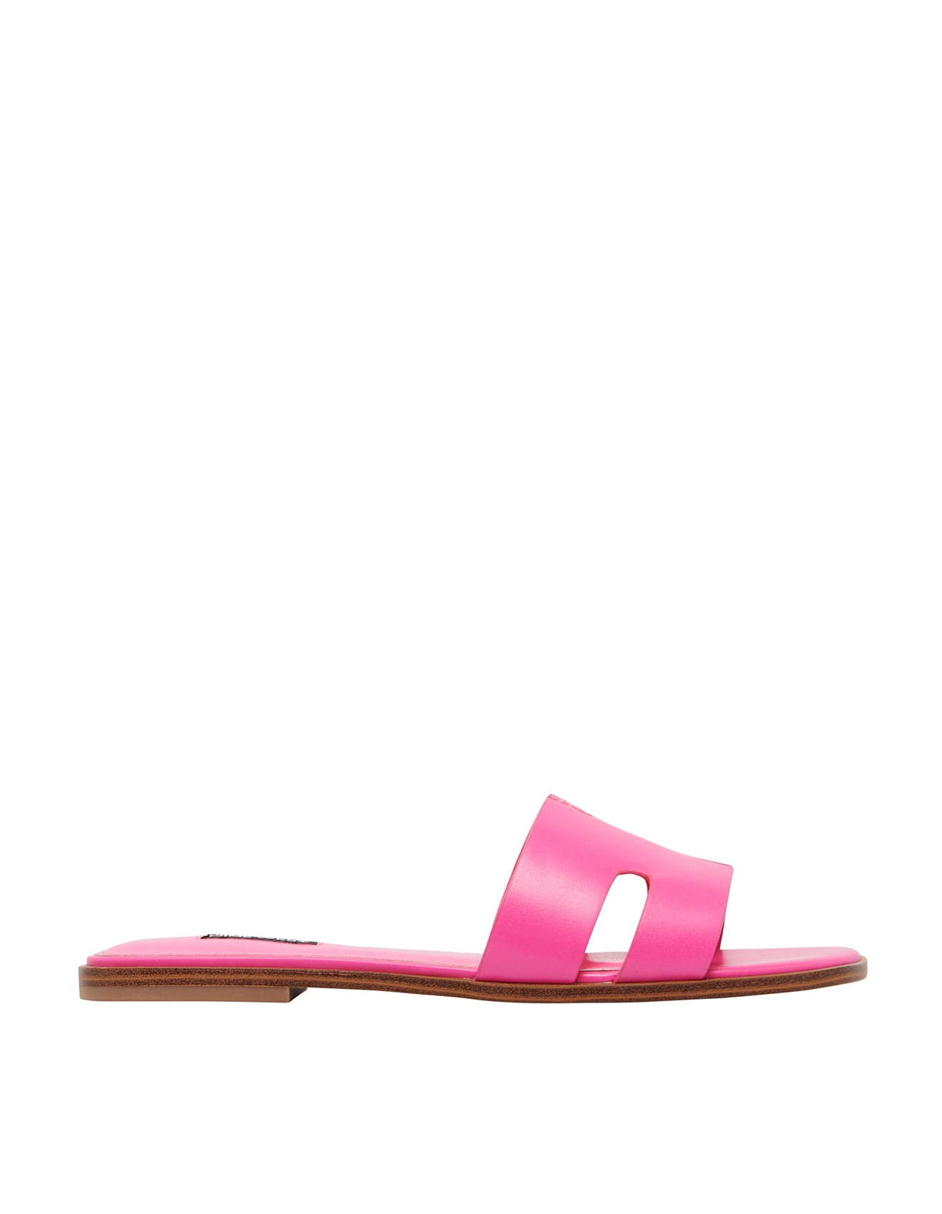 Pink West Sandals NINE WEST Iridescent Pink Heels — Last Pair!