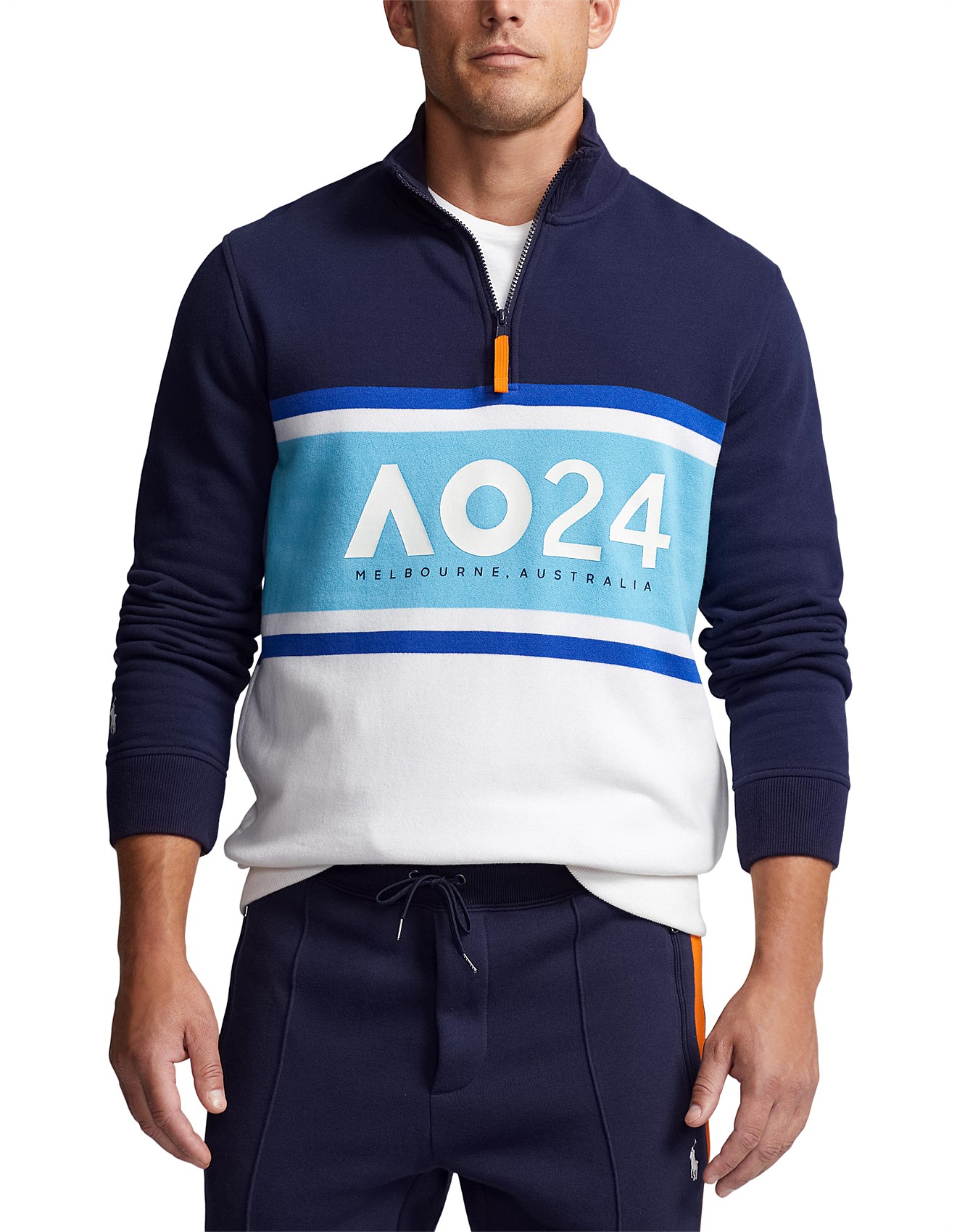 Polo Ralph Lauren Ao Long Sleeve Half Zip David Jones