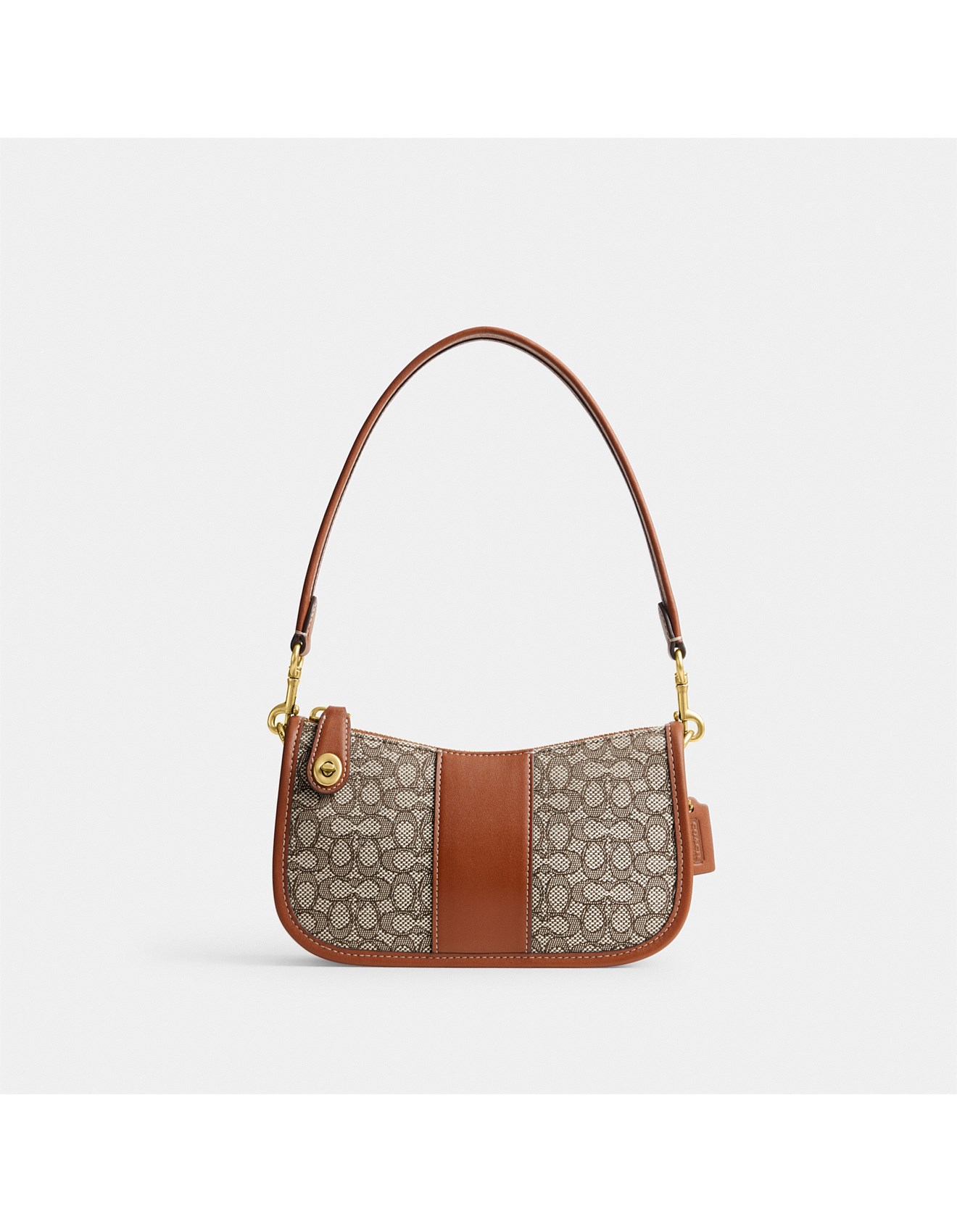 Coach Swinger 20 In Micro Signature Jacquard David Jones