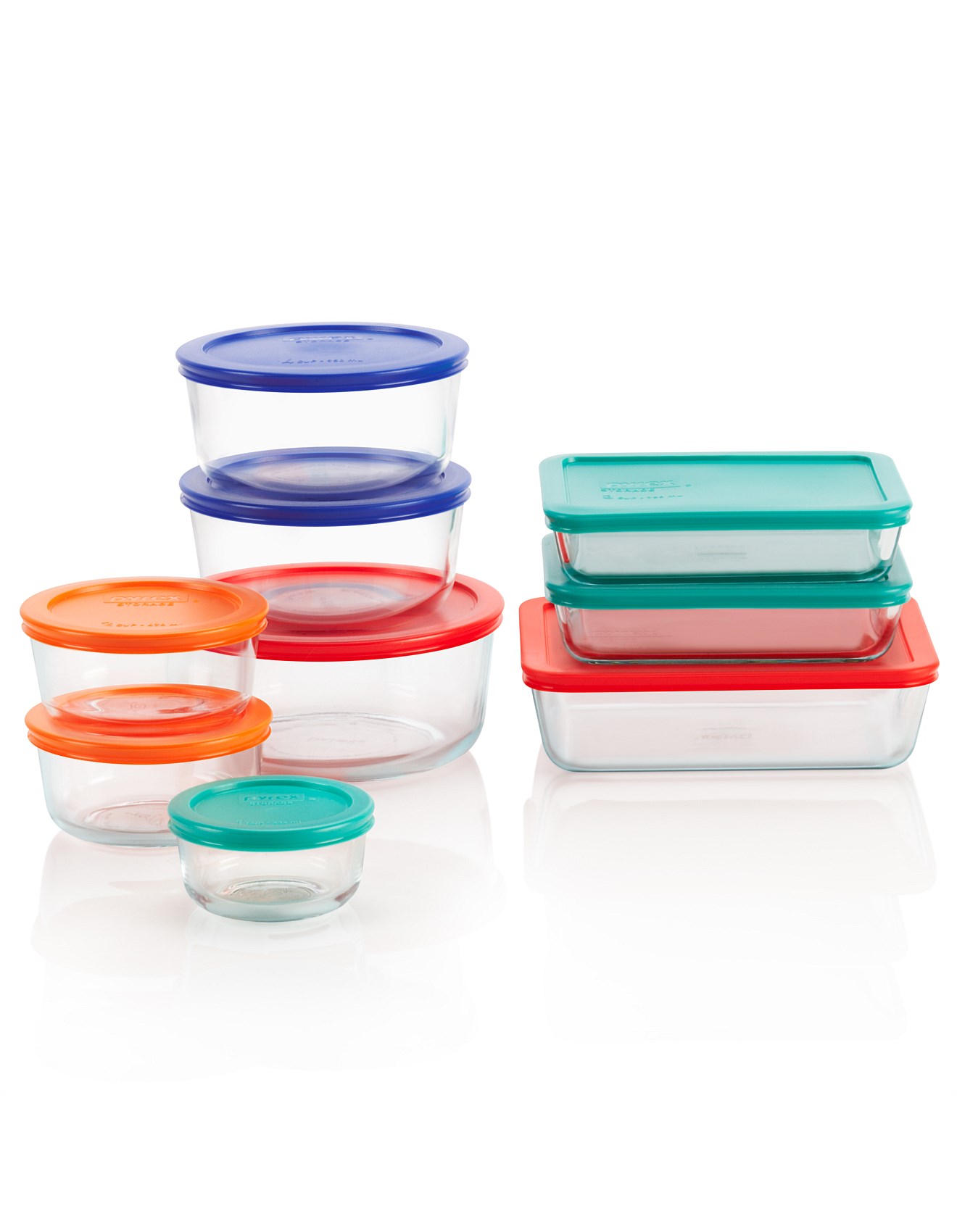 Pyrex Pyrex Simply Store 18 Piece Set | David Jones