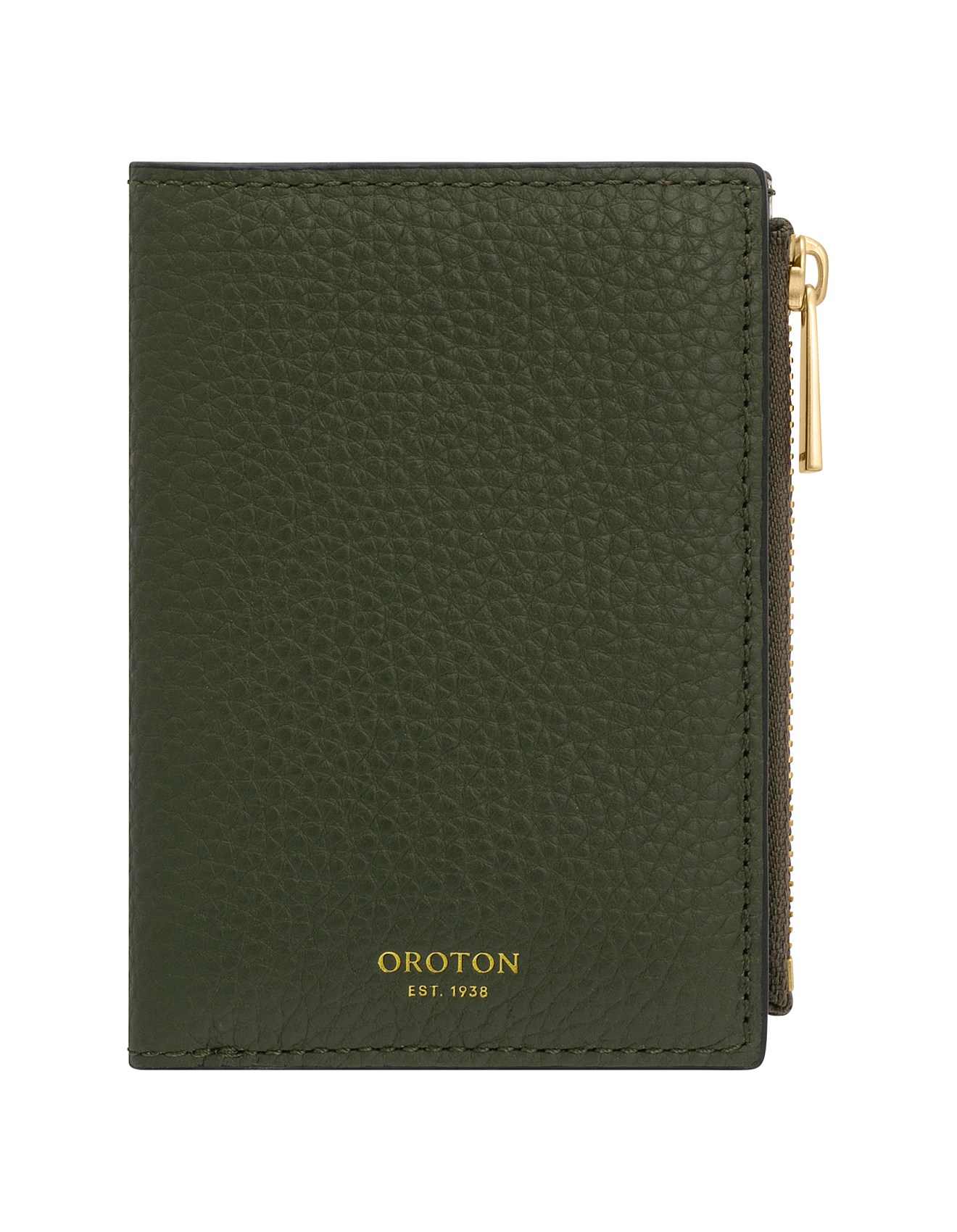 Oroton Fife 10 Credit Card Mini Zip Wallet | David Jones