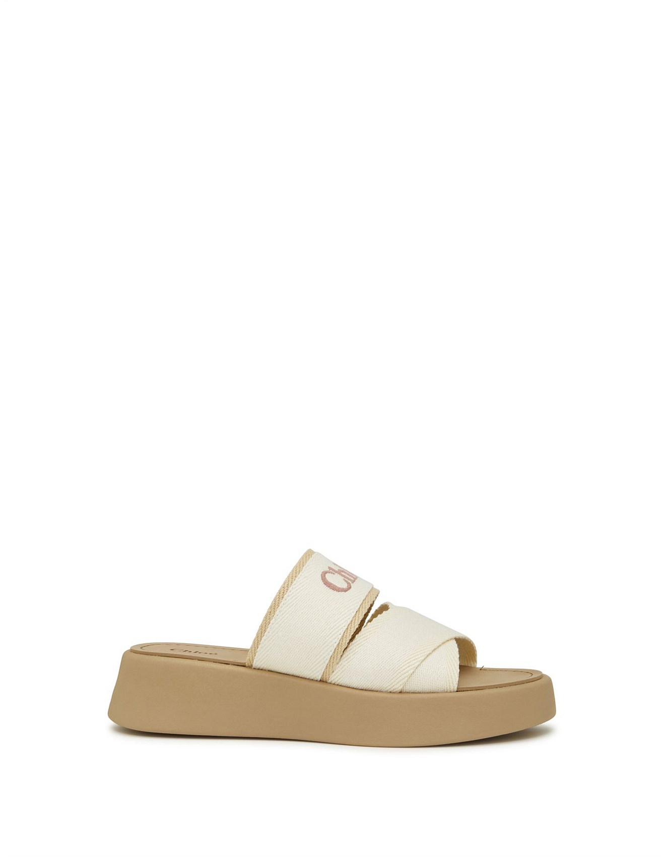 Beige Chloe Embroidered Sandals See Chlo&eacute; See By Chloe