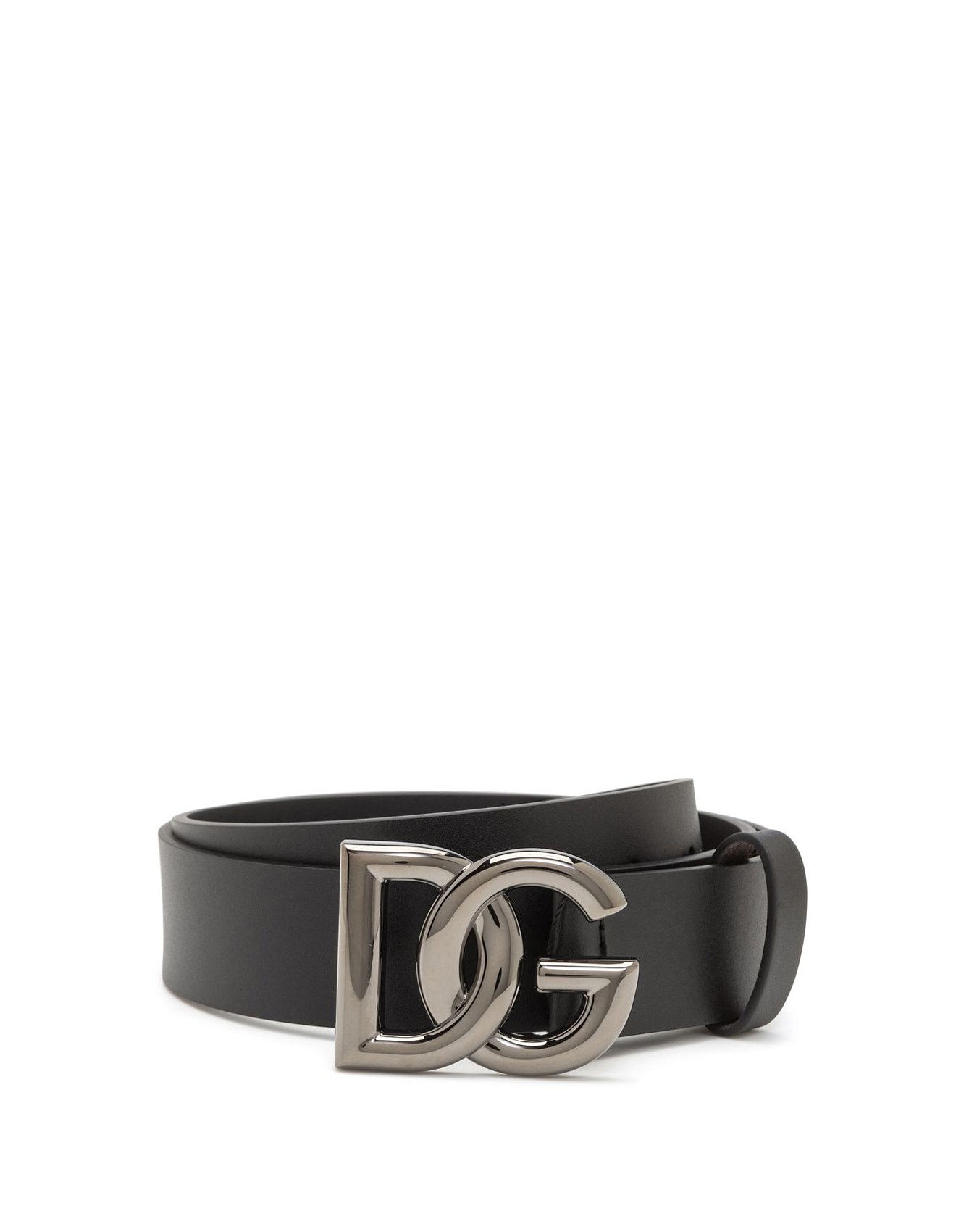 Dolce & Gabbana Dg Logo Buckle Belt | David Jones