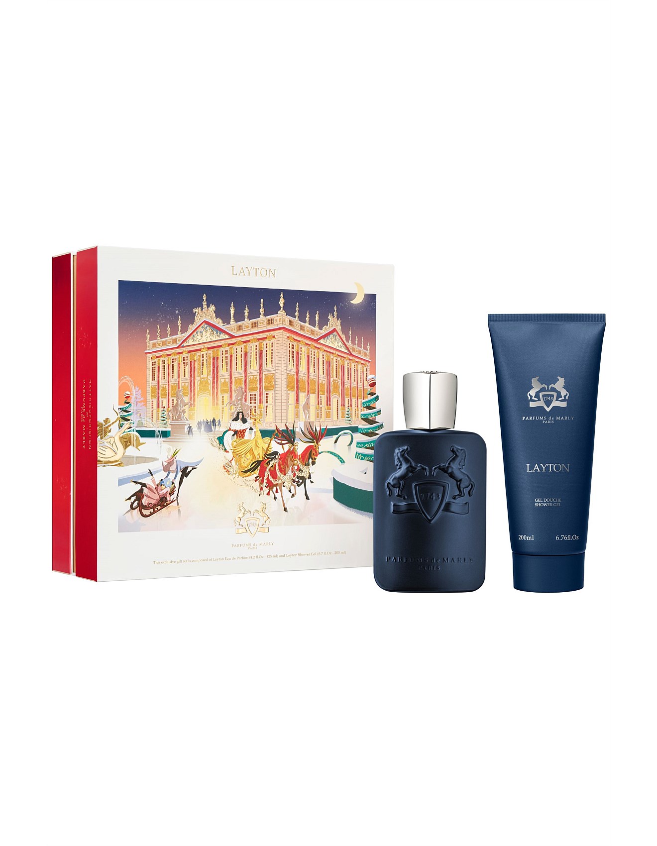 Parfums De Marly Layton Coffret 125ml Edp Shower Gel 200ml