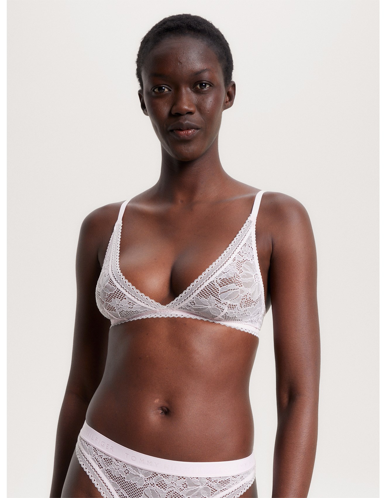 Tommy Hilfiger Th Lace Triangle Bra David Jones