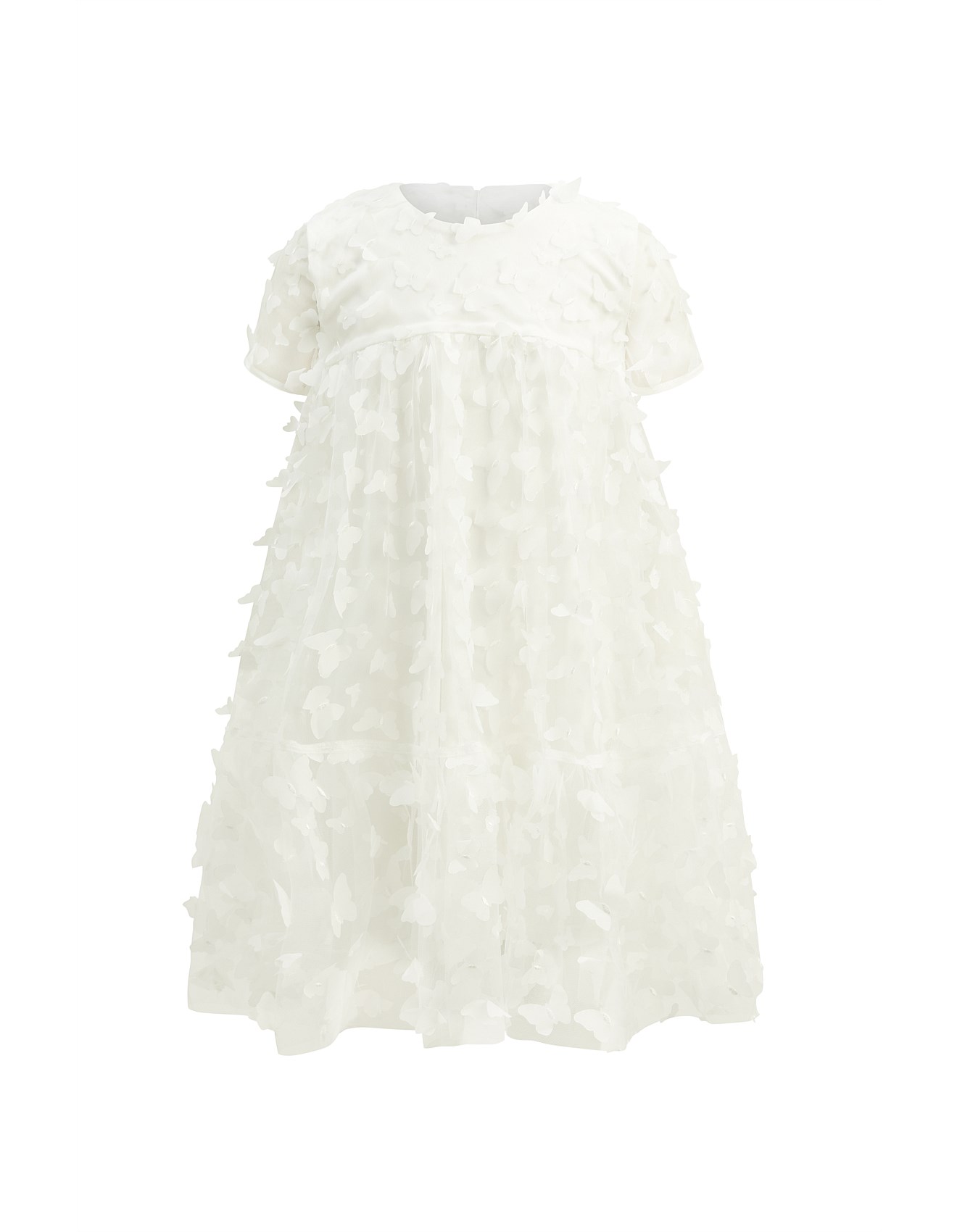 BUTTERFLY TIERED DRESS