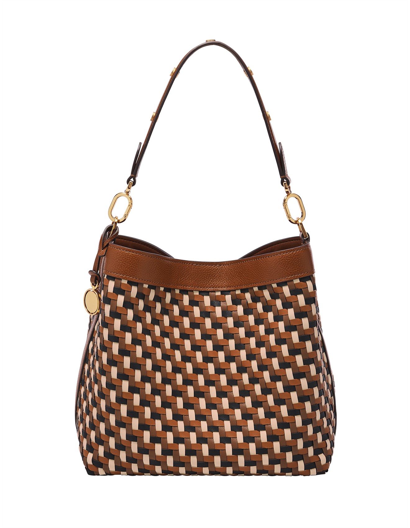 Woven Bucket David Jones Bucket Bag Fossil Jessie Bucket Shoulder
