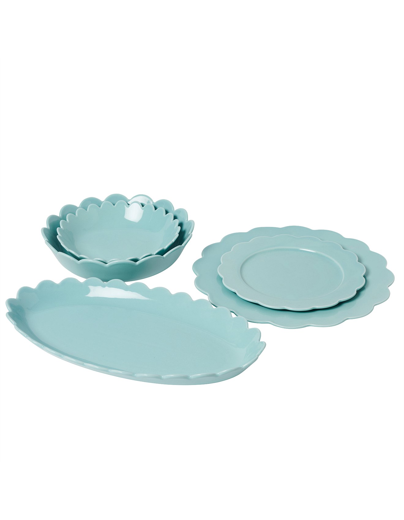 Porcelain Duck Egg Blue Dinner Sets In The Roundhouse Duck Egg