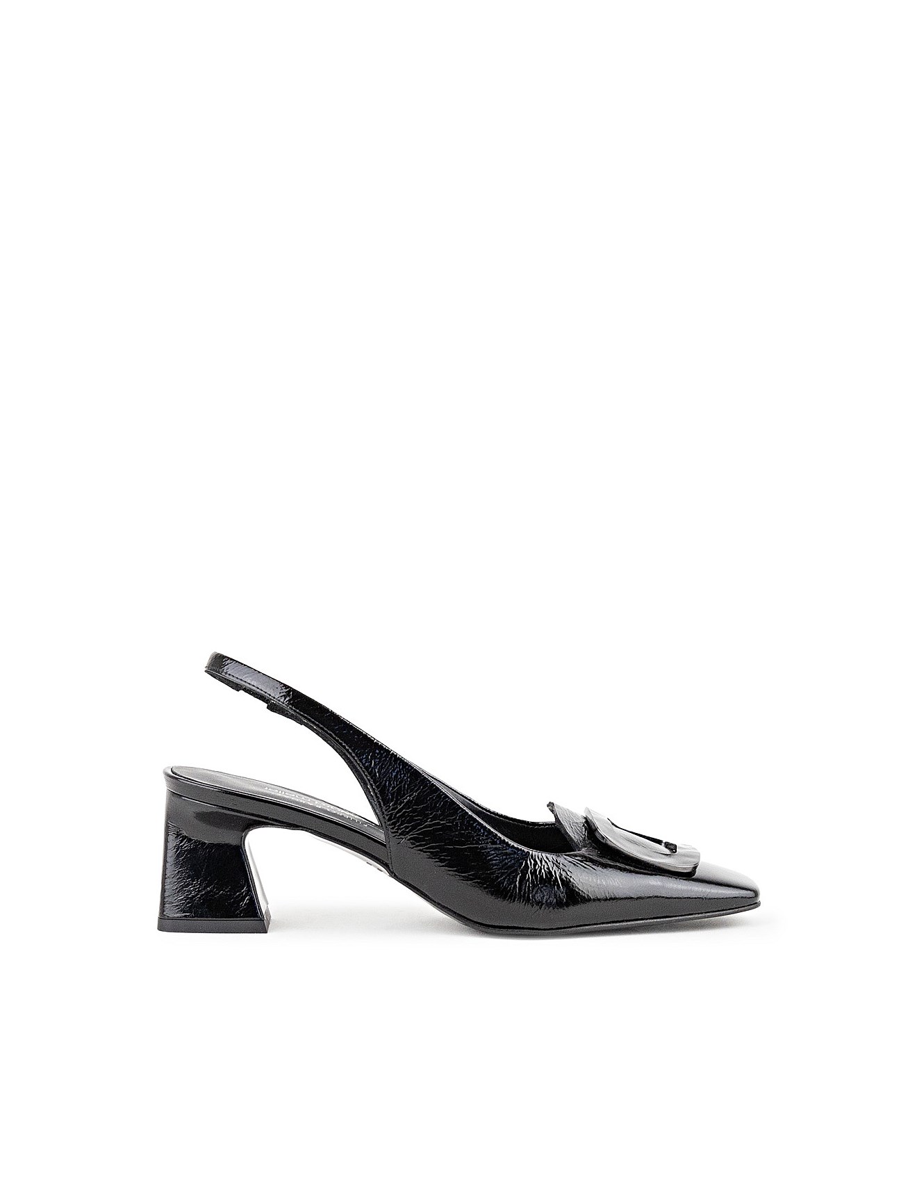 Edward Meller Silver Mid Heel Edward Meller Low Heel Sandals