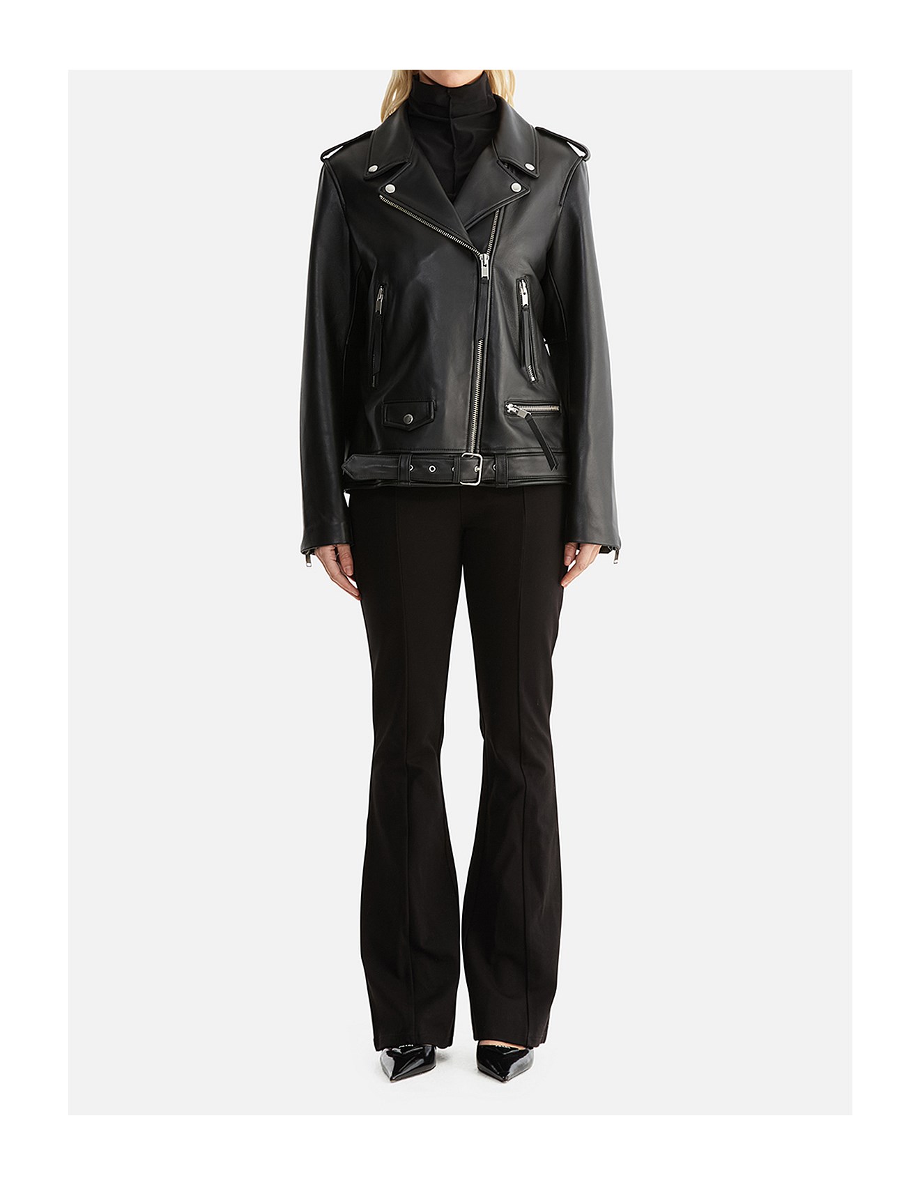 Ena Pelly Oversized New Yorker Biker Jacket David Jones