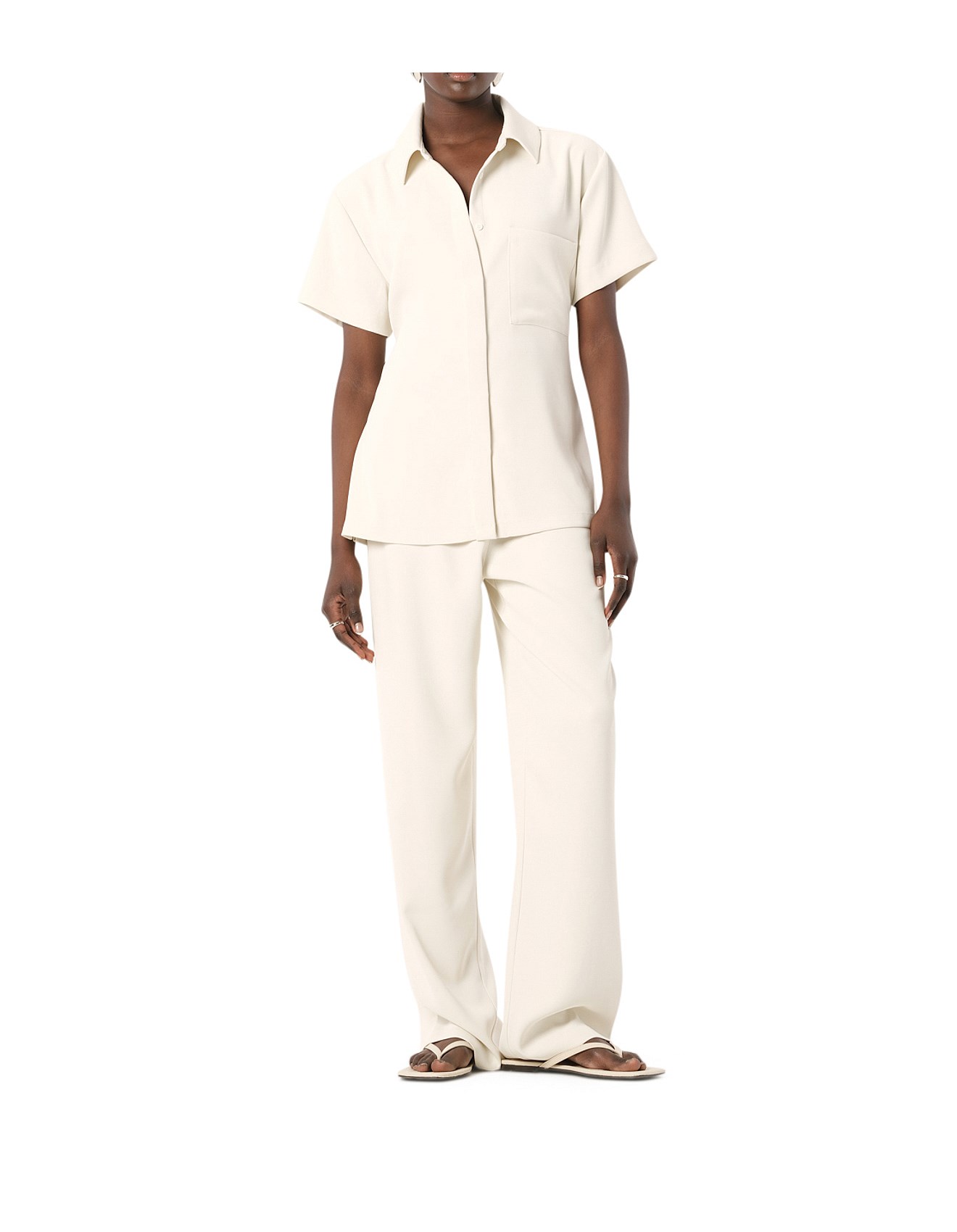 Elka Collective Edra Tie Back Shirt | David Jones