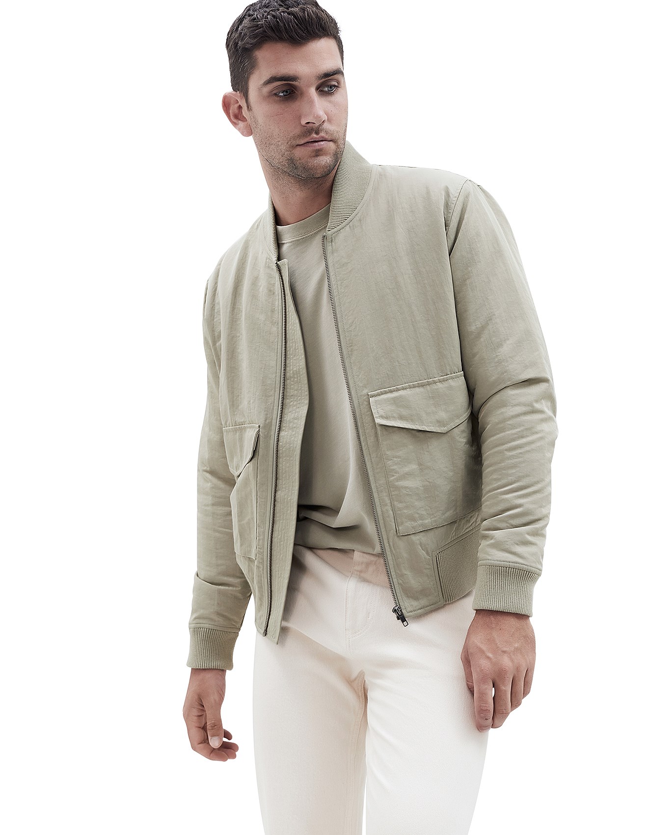 Unison Utility Bomber Jacket David Jones