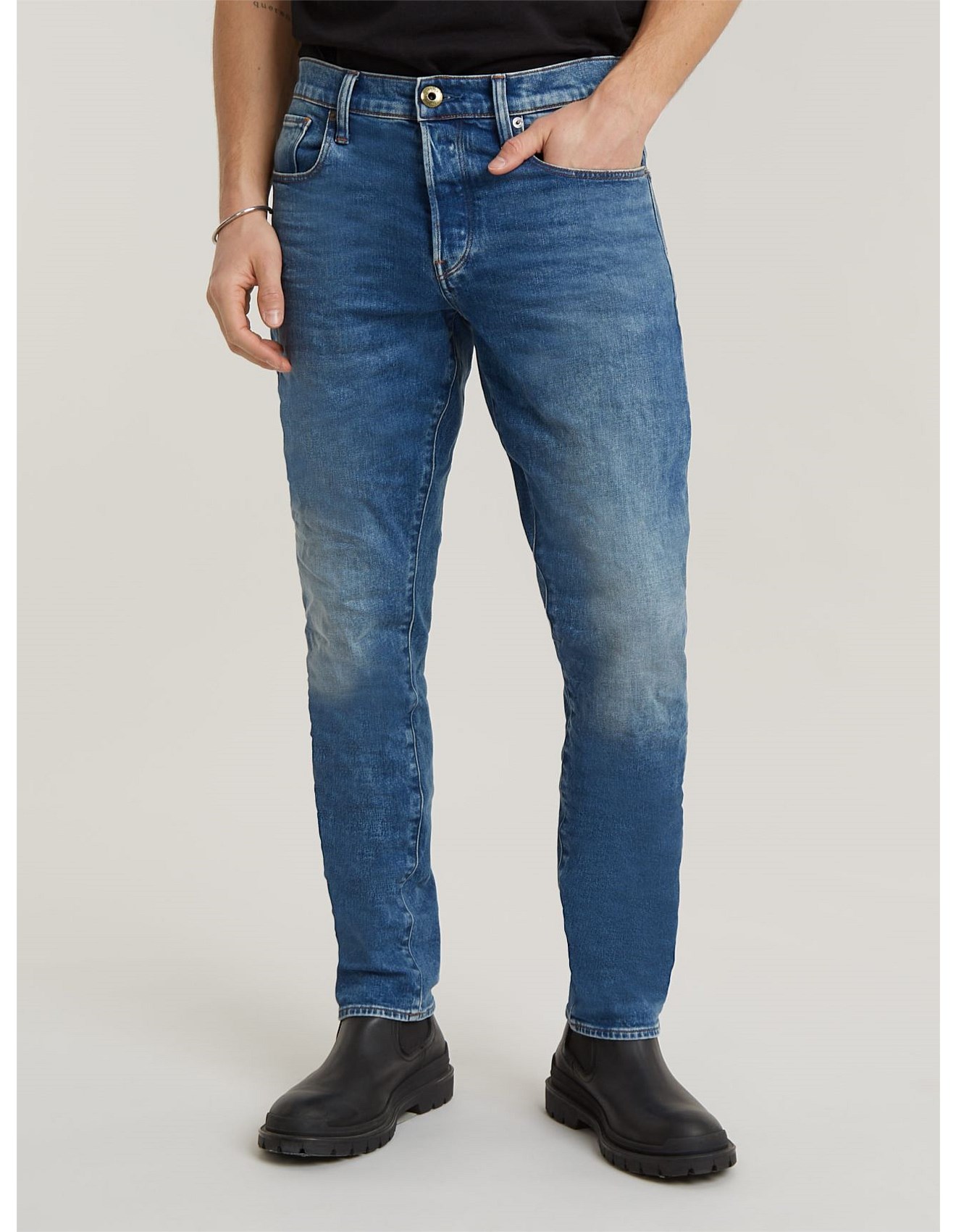 G-star 3301 Regular Tapered Jeans David Jones