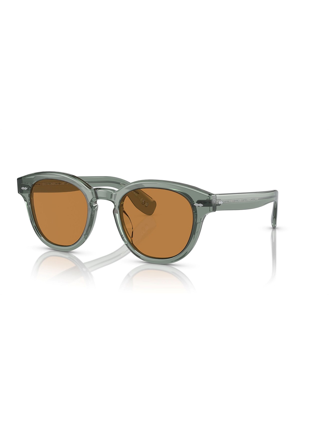 Oliver Peoples Cary Grant Sun Pillow Dusty Aqua Sunglasses David
