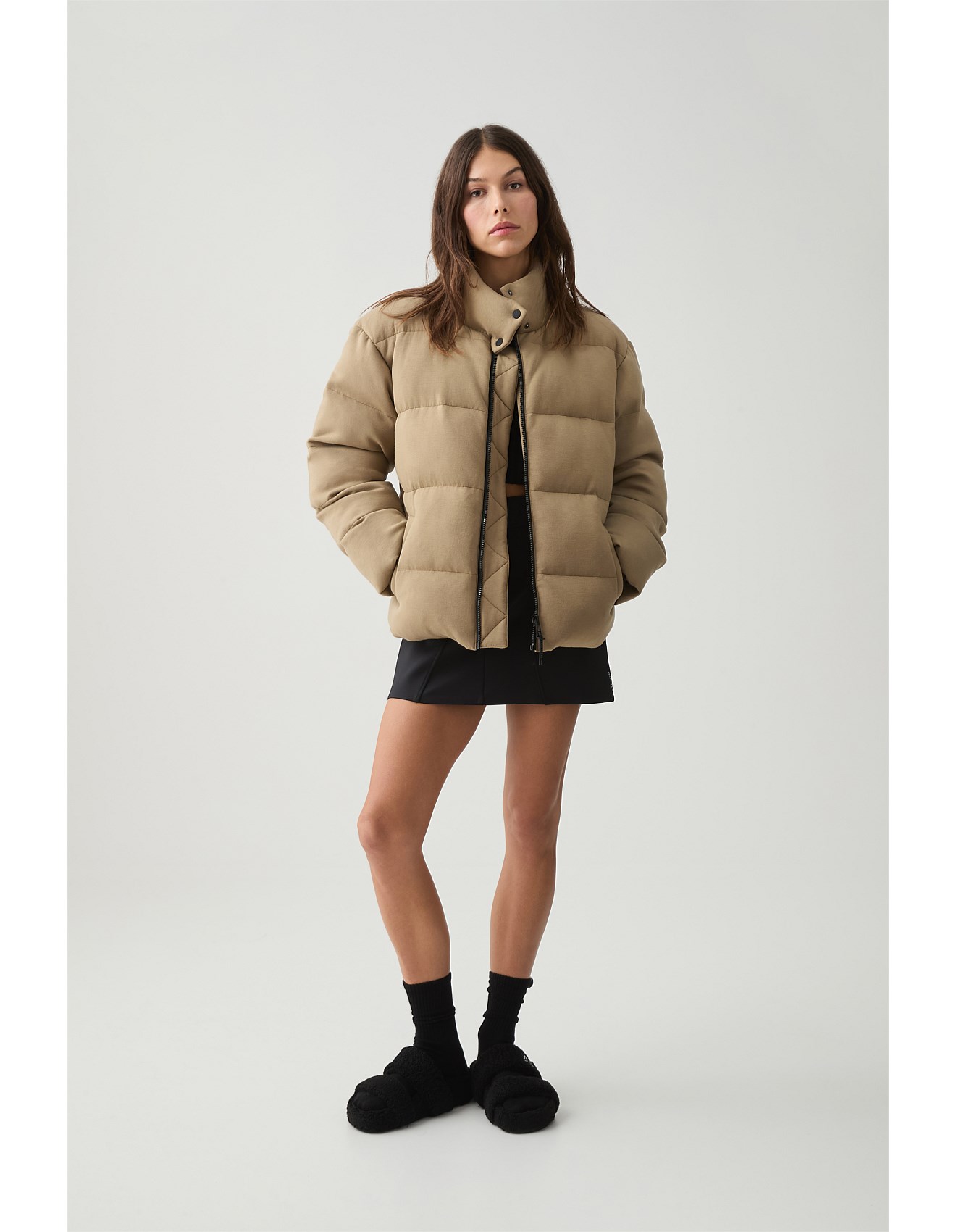 Aje Athletica Quilted Puffer Jacket 733 David Jones